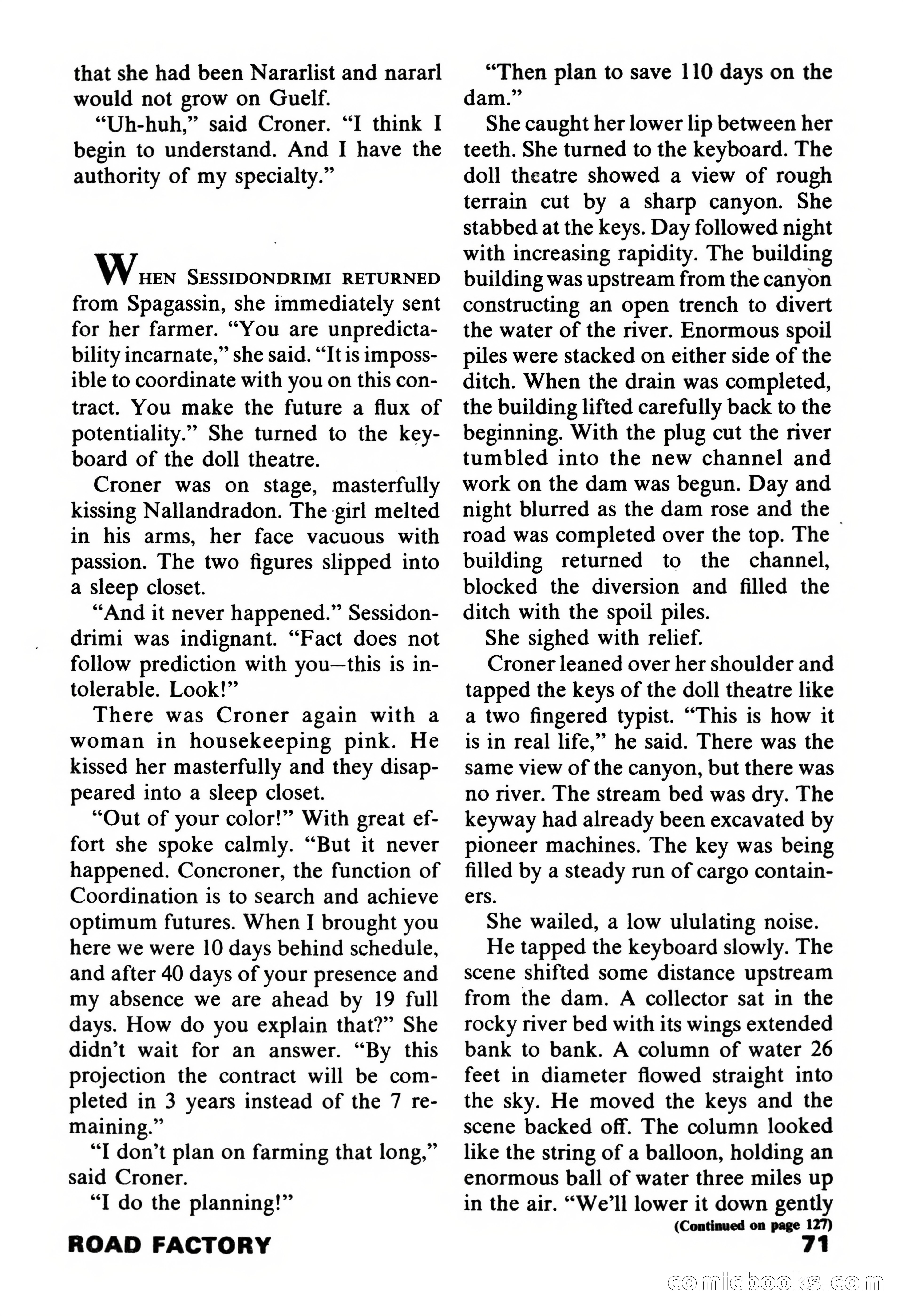 Amazing Stories, November 1971 — page 71 of 132