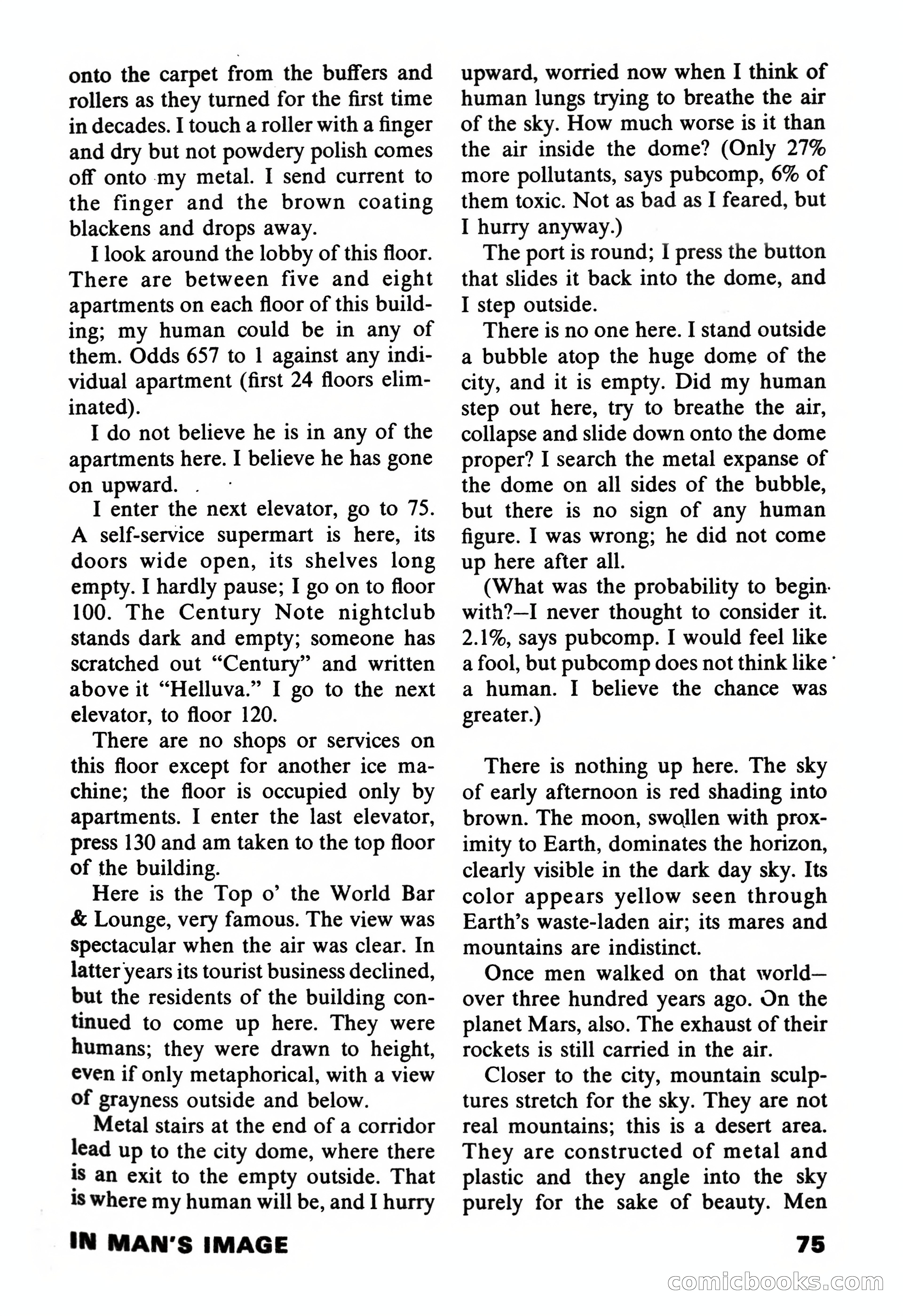 Amazing Stories, November 1971 — page 75 of 132