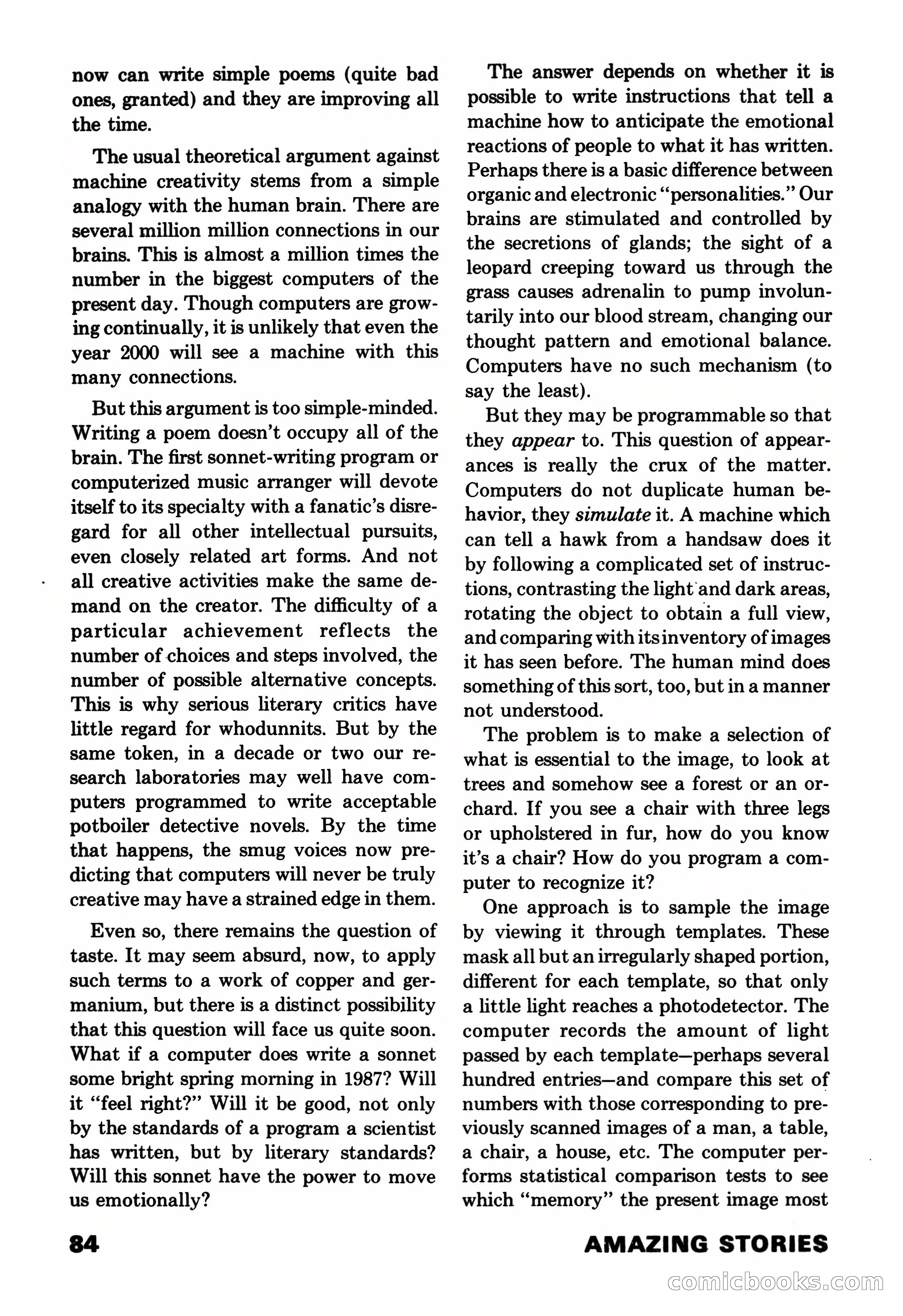 Amazing Stories, November 1971 — page 84 of 132