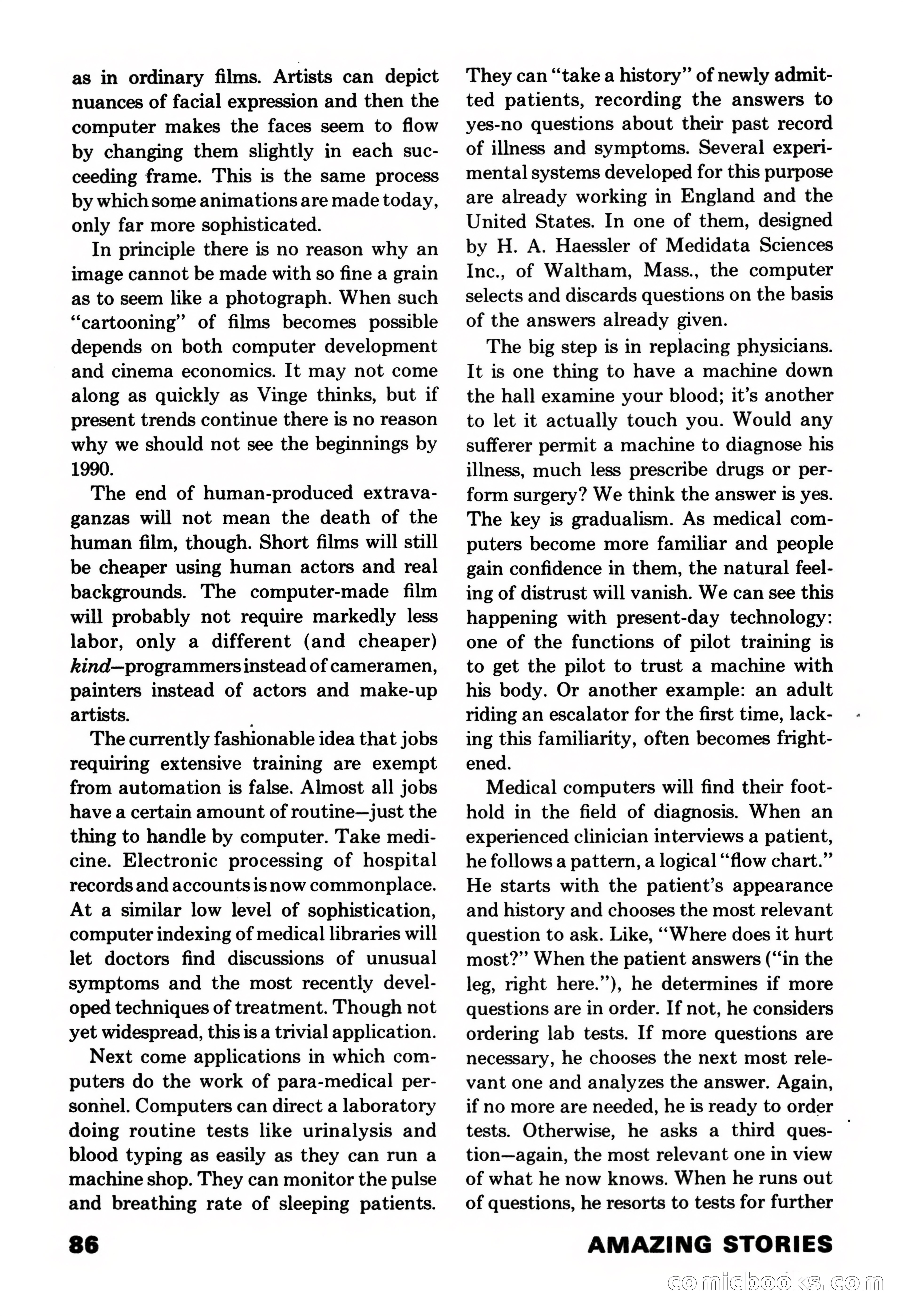 Amazing Stories, November 1971 — page 86 of 132