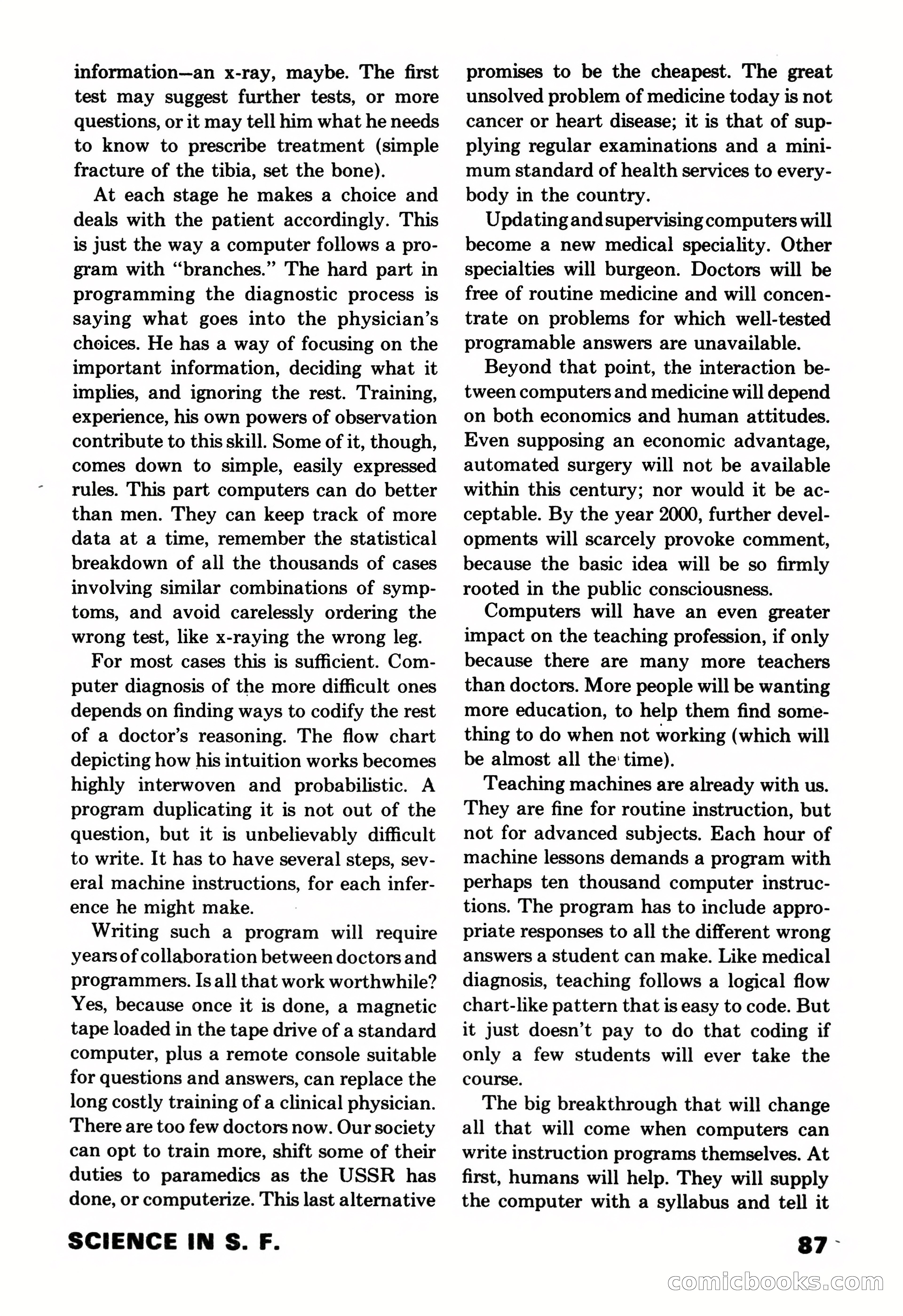 Amazing Stories, November 1971 — page 87 of 132