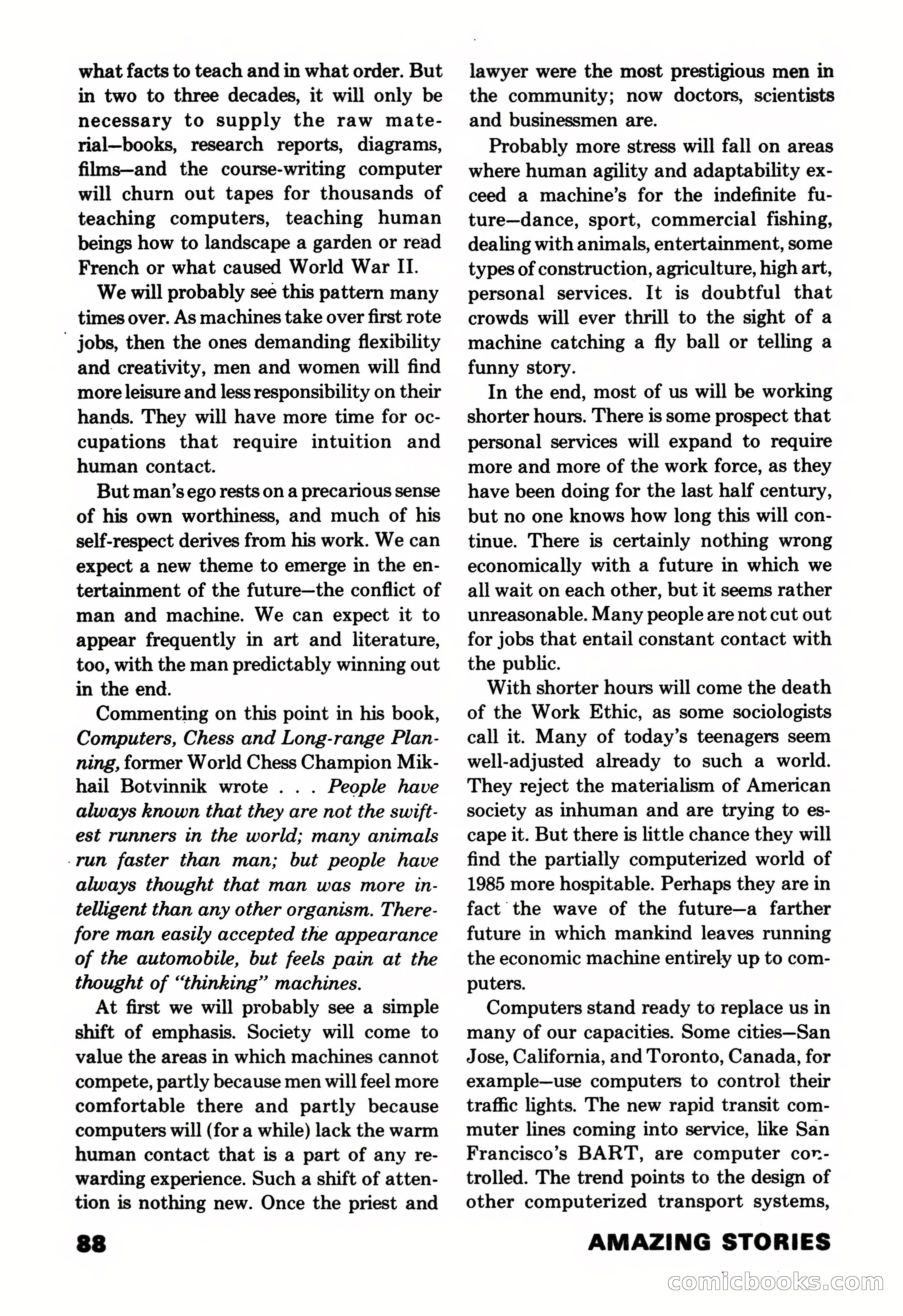 Amazing Stories, November 1971 — page 88 of 132