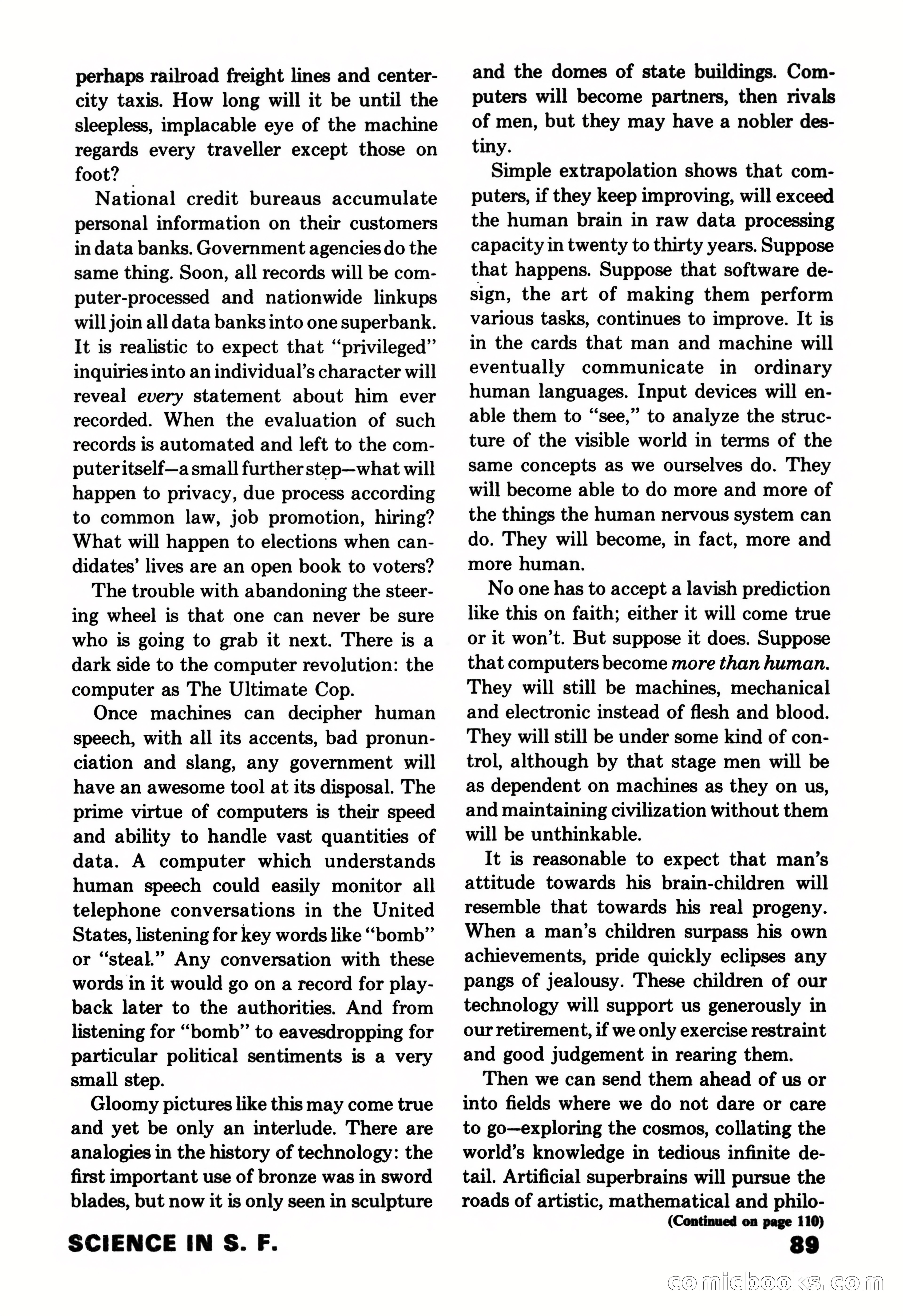 Amazing Stories, November 1971 — page 89 of 132