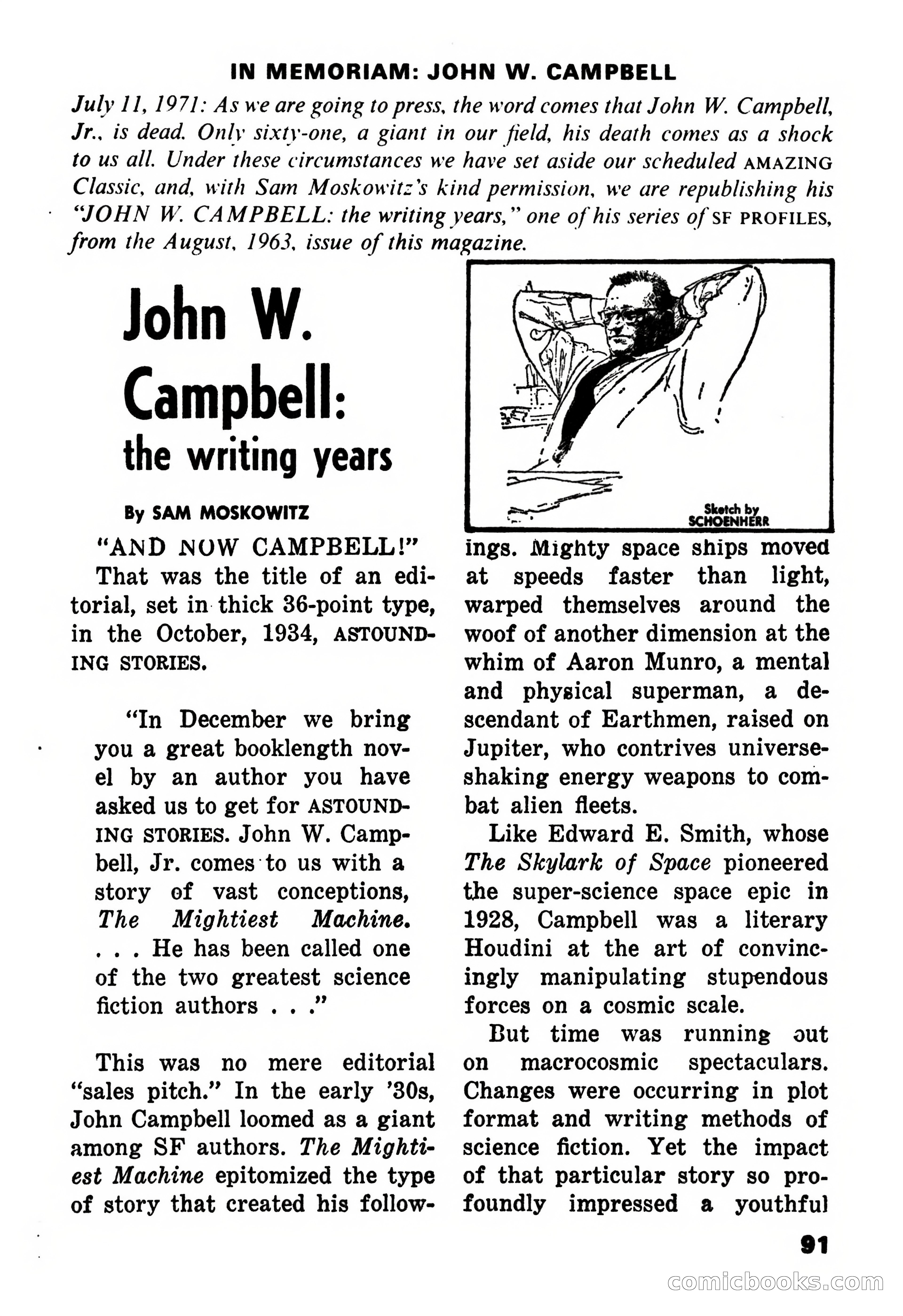 Amazing Stories, November 1971 — page 91 of 132