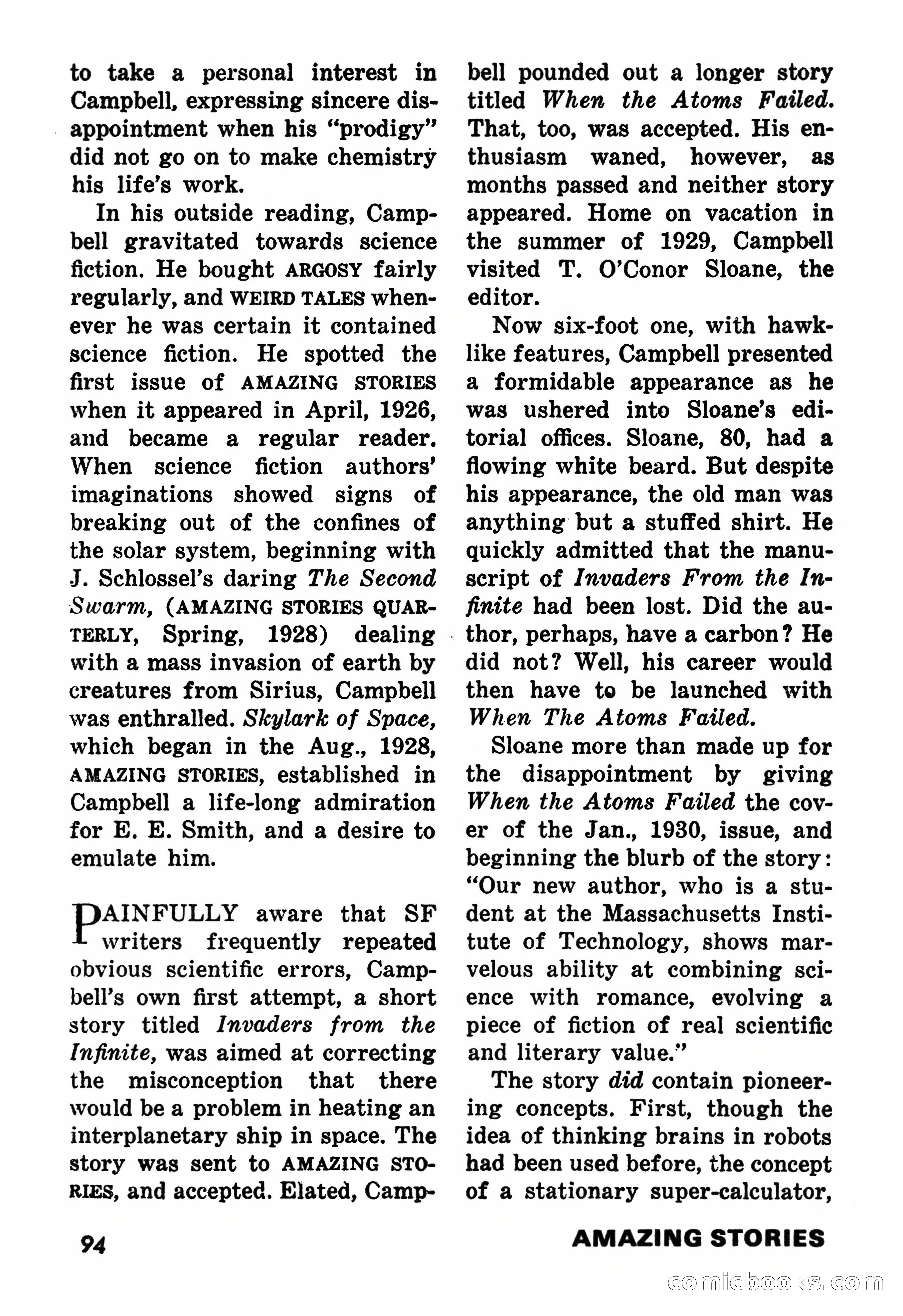 Amazing Stories, November 1971 — page 94 of 132