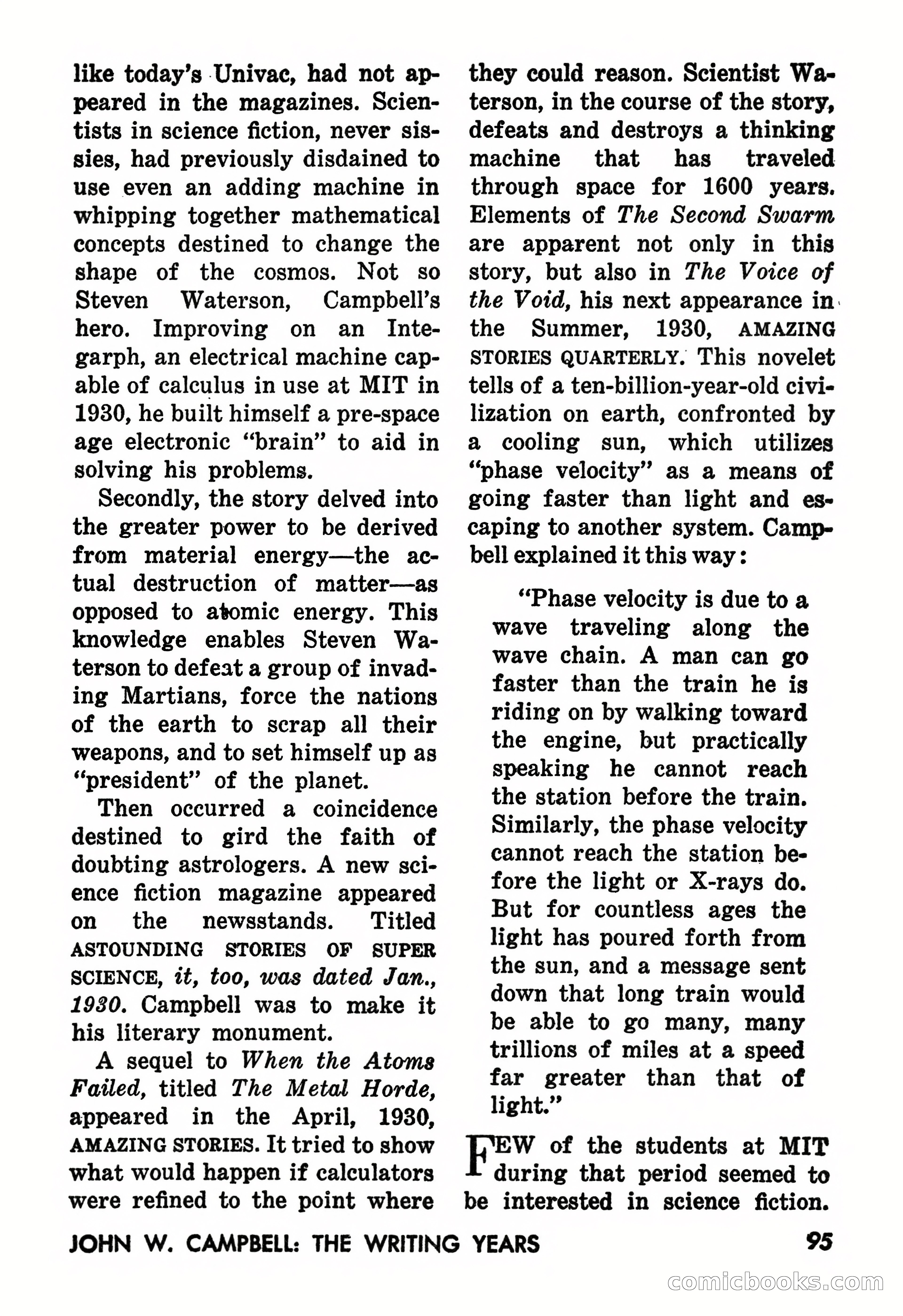 Amazing Stories, November 1971 — page 95 of 132