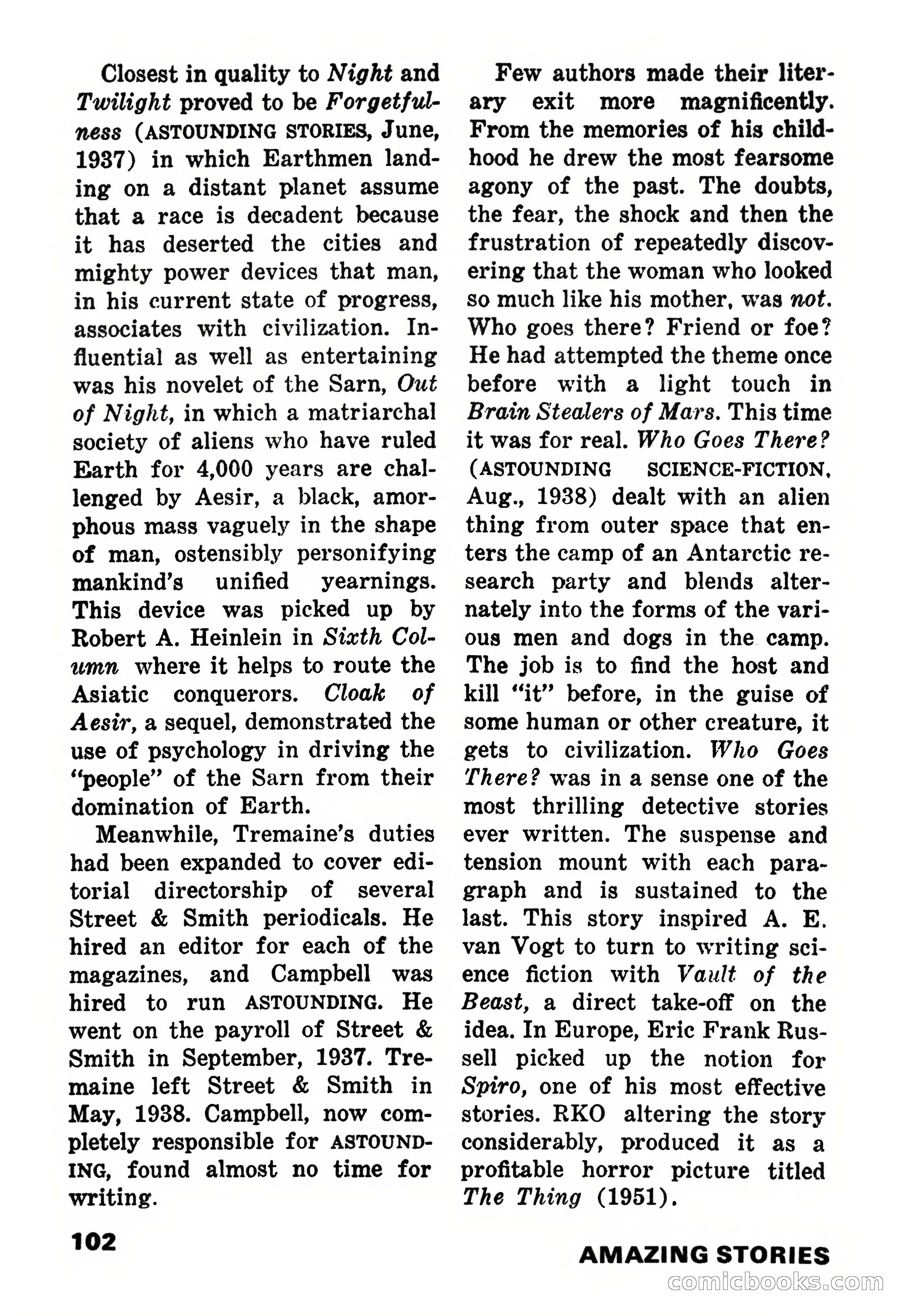 Amazing Stories, November 1971 — page 102 of 132