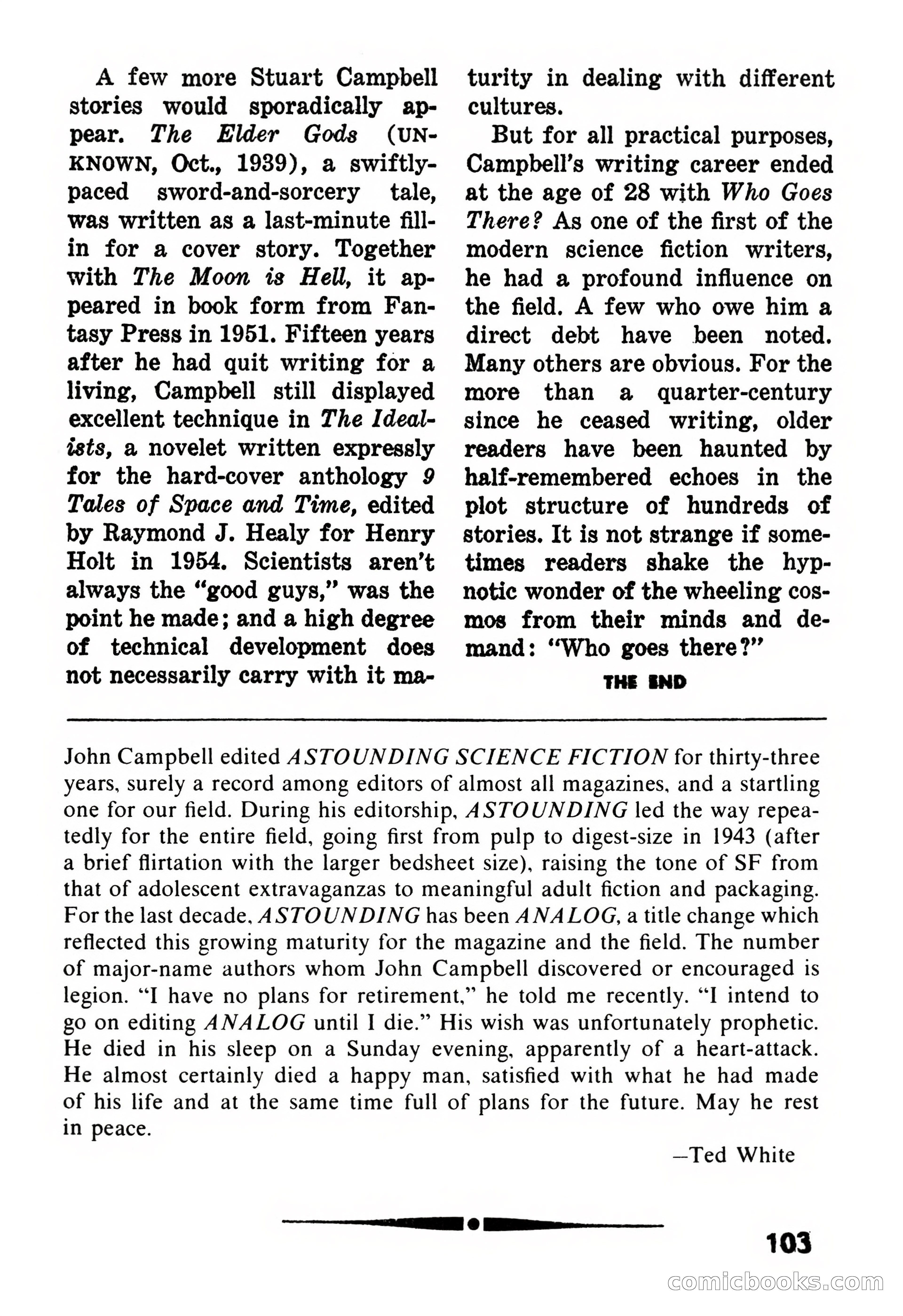 Amazing Stories, November 1971 — page 103 of 132