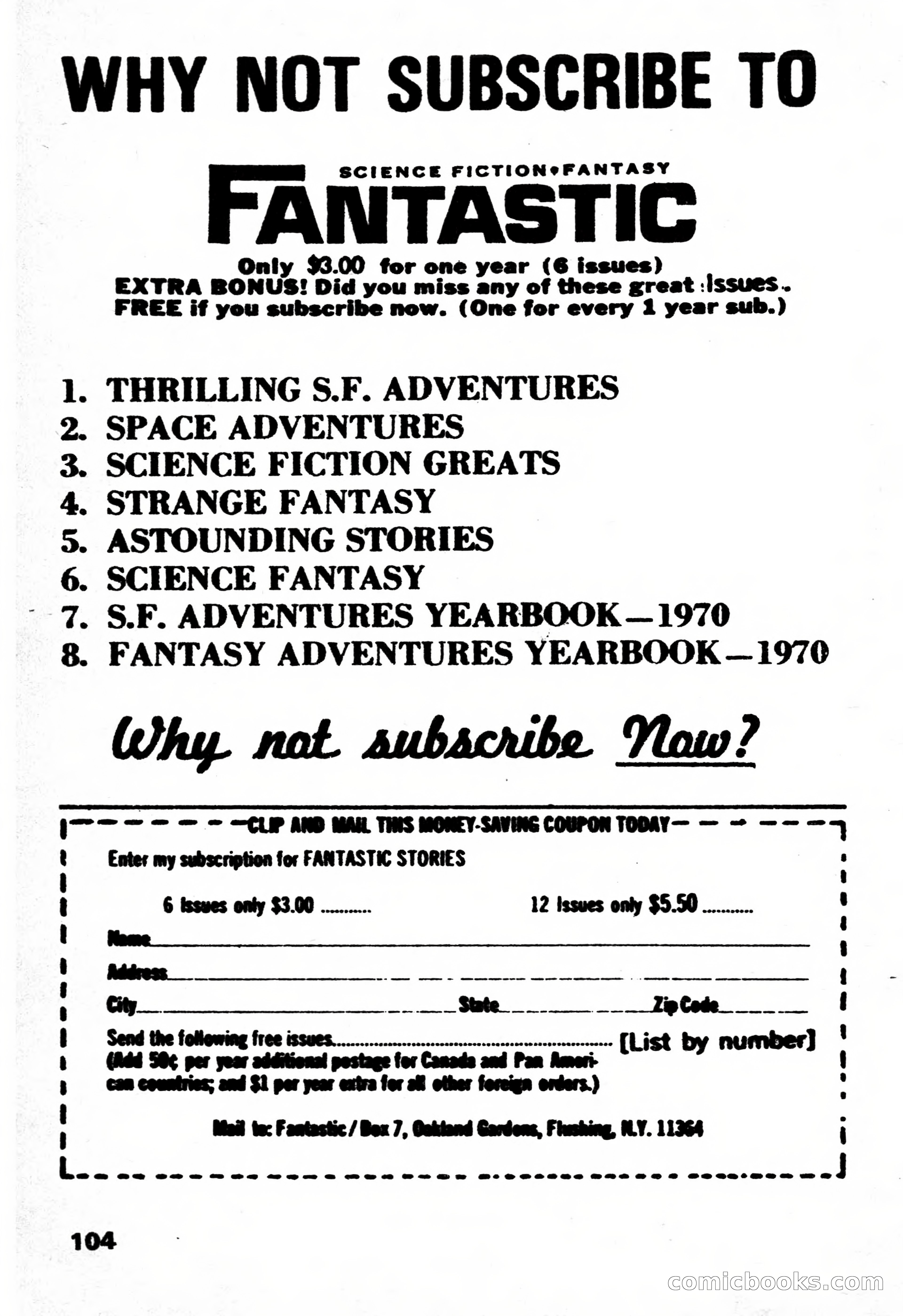 Amazing Stories, November 1971 — page 104 of 132
