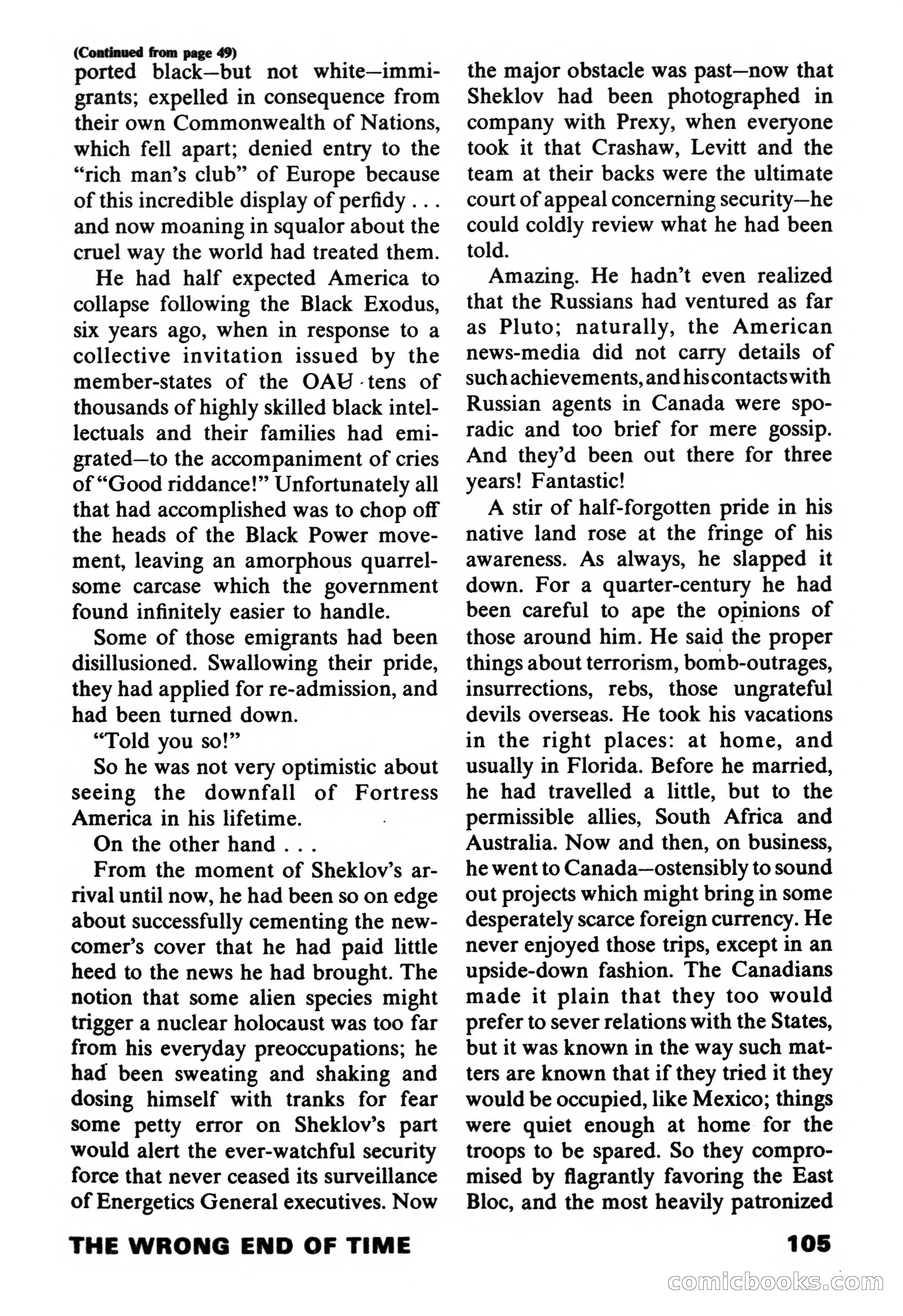 Amazing Stories, November 1971 — page 105 of 132
