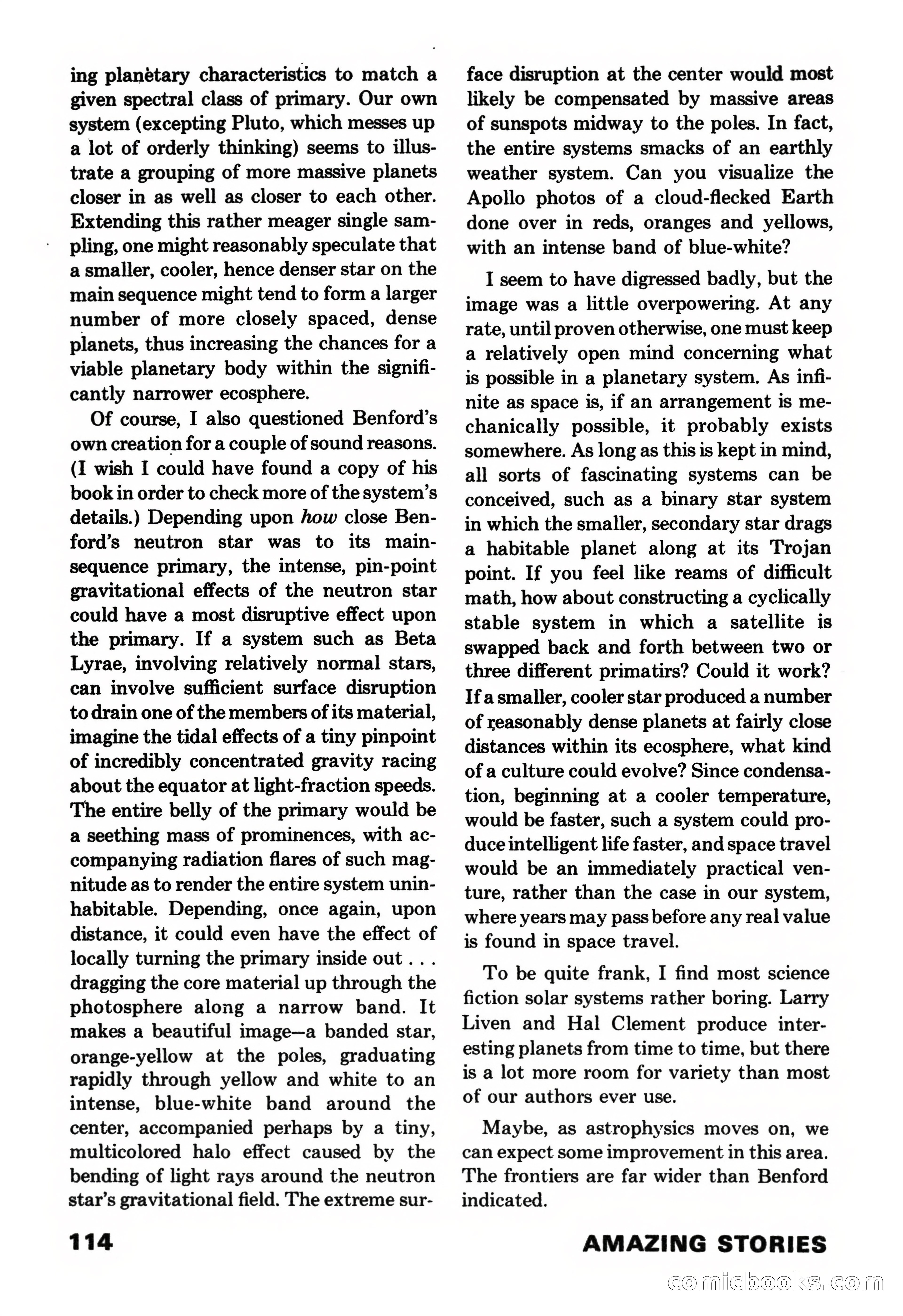 Amazing Stories, November 1971 — page 114 of 132