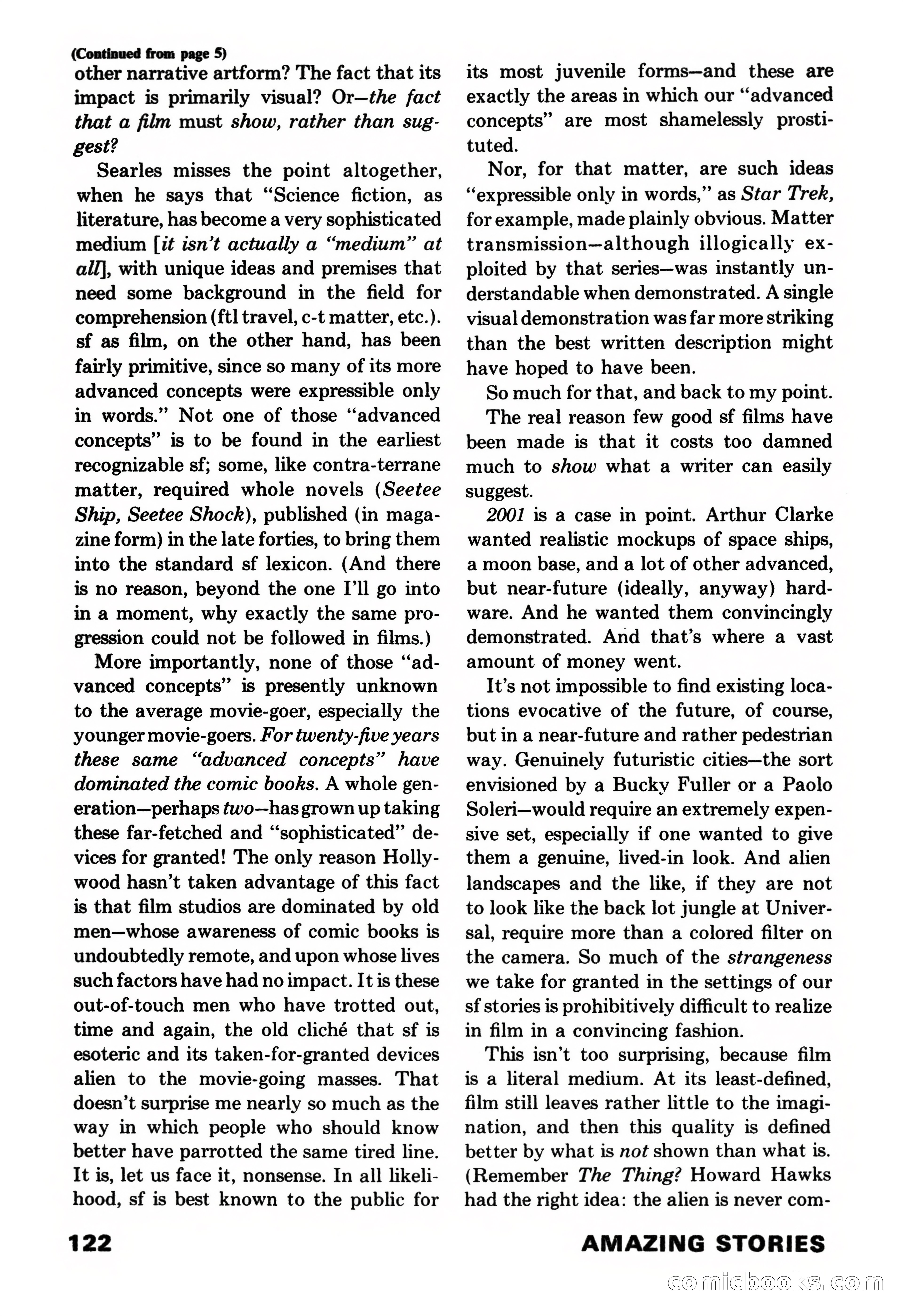 Amazing Stories, November 1971 — page 122 of 132