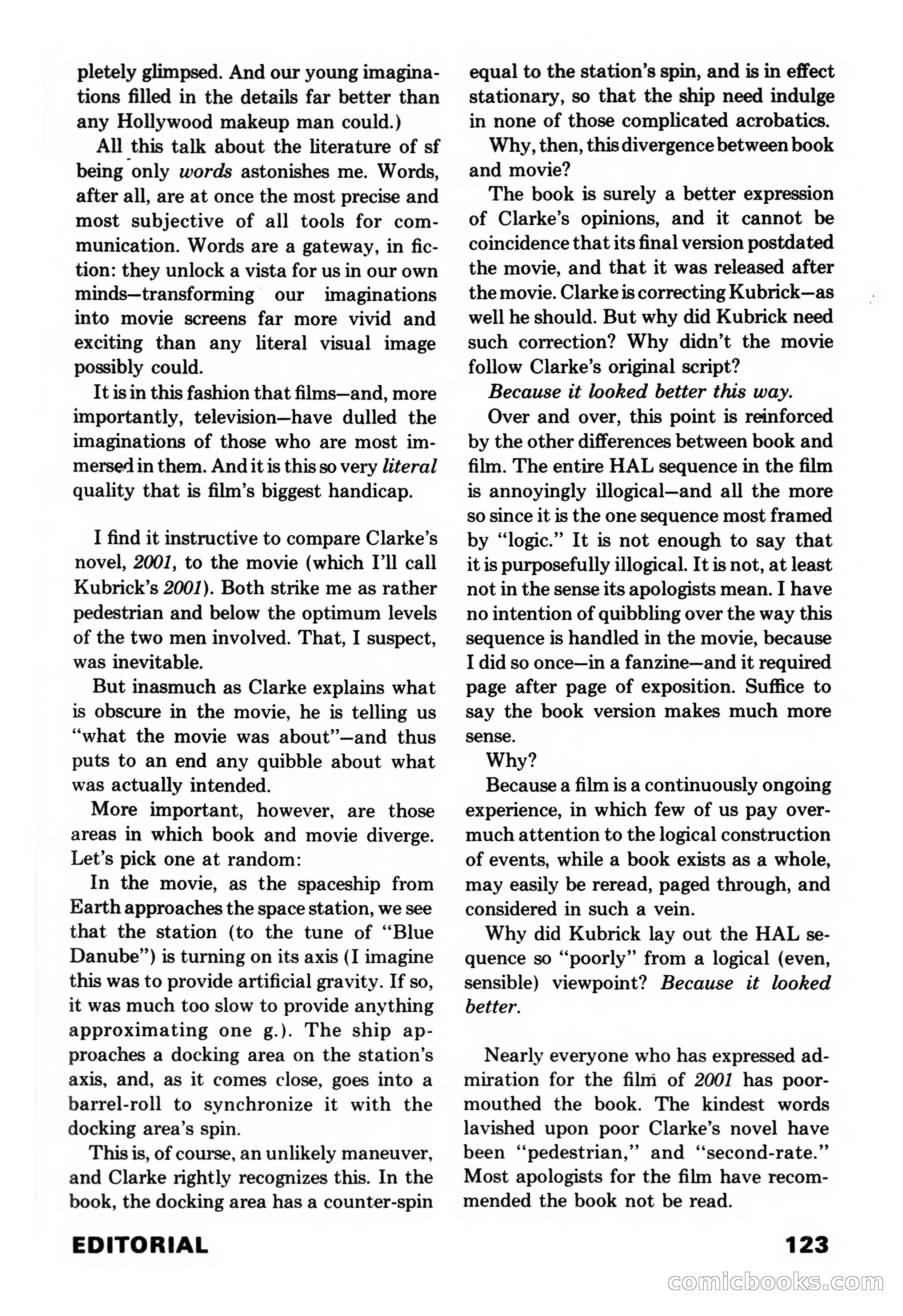 Amazing Stories, November 1971 — page 123 of 132
