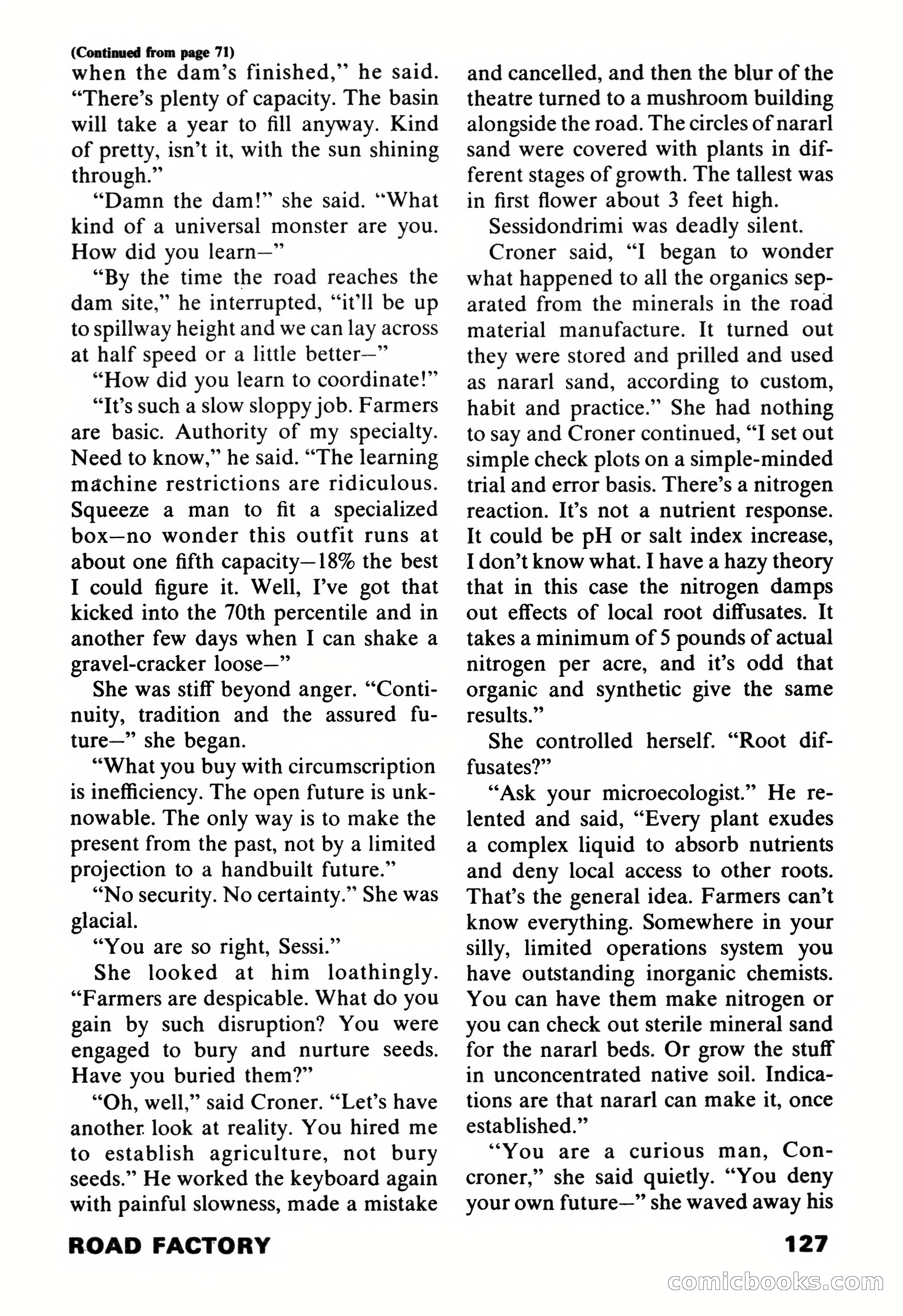 Amazing Stories, November 1971 — page 127 of 132
