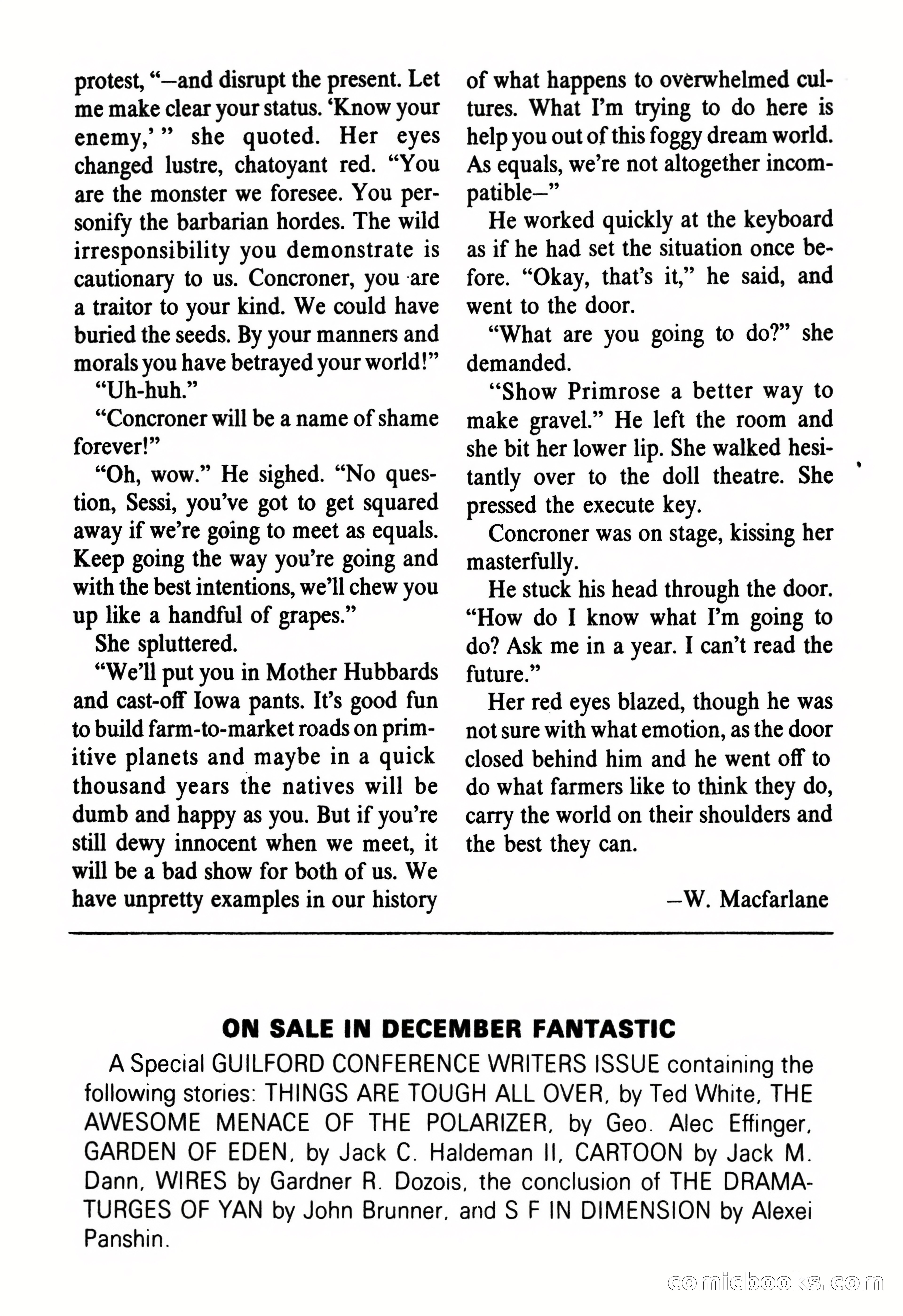 Amazing Stories, November 1971 — page 128 of 132