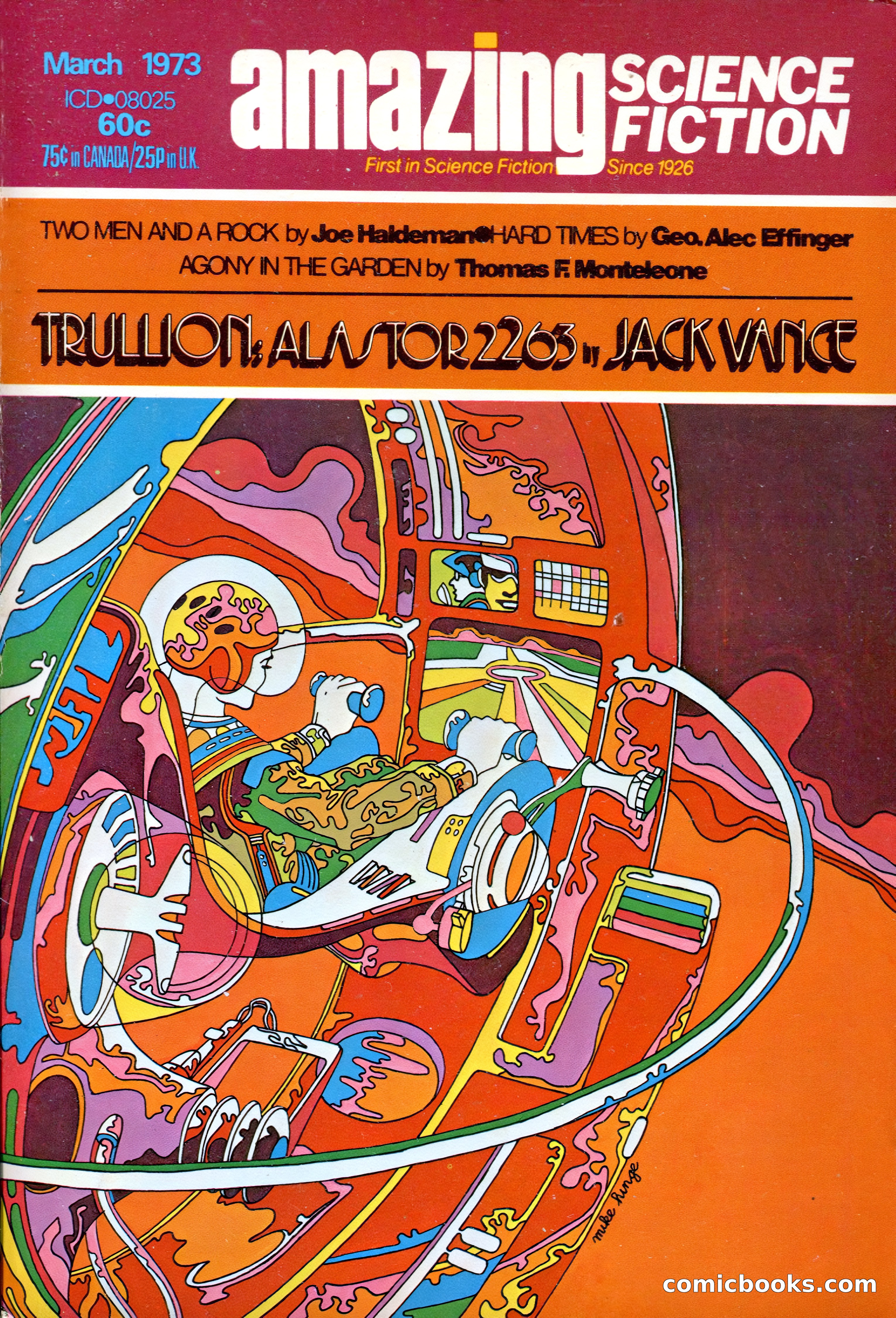 Amazing Stories, March 1973