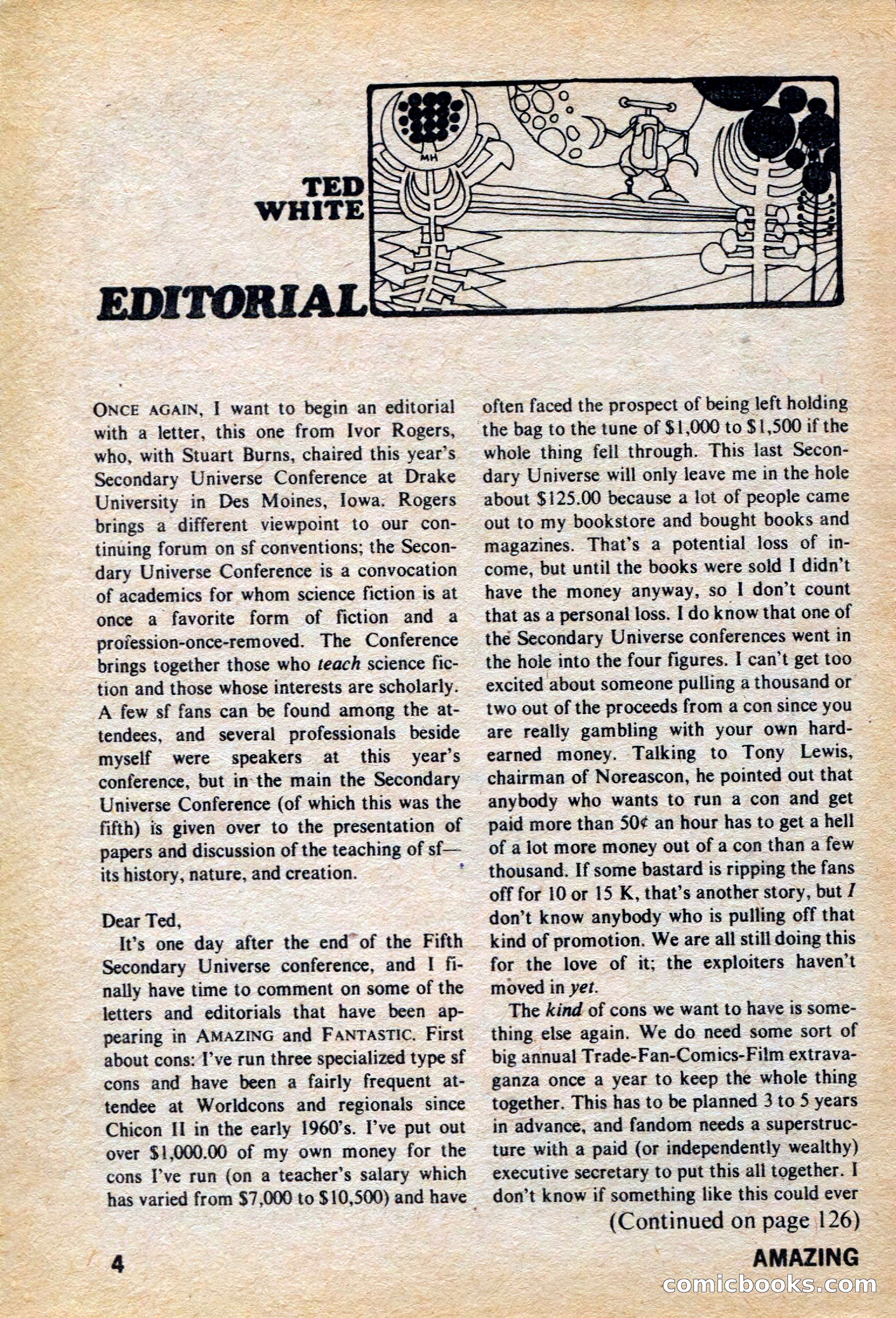 Amazing Stories, March 1973 — page 4 of 132