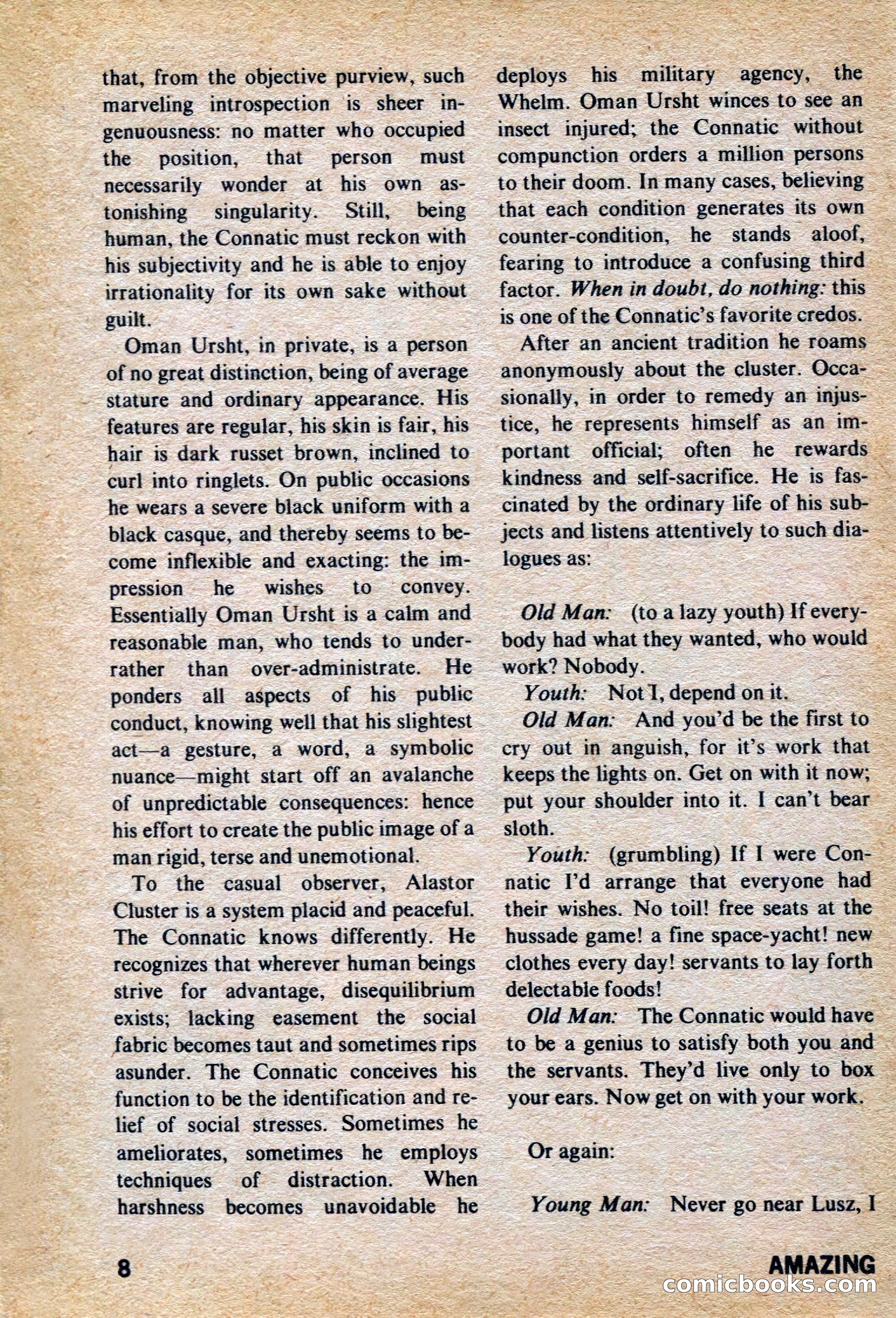 Amazing Stories, March 1973 — page 8 of 132