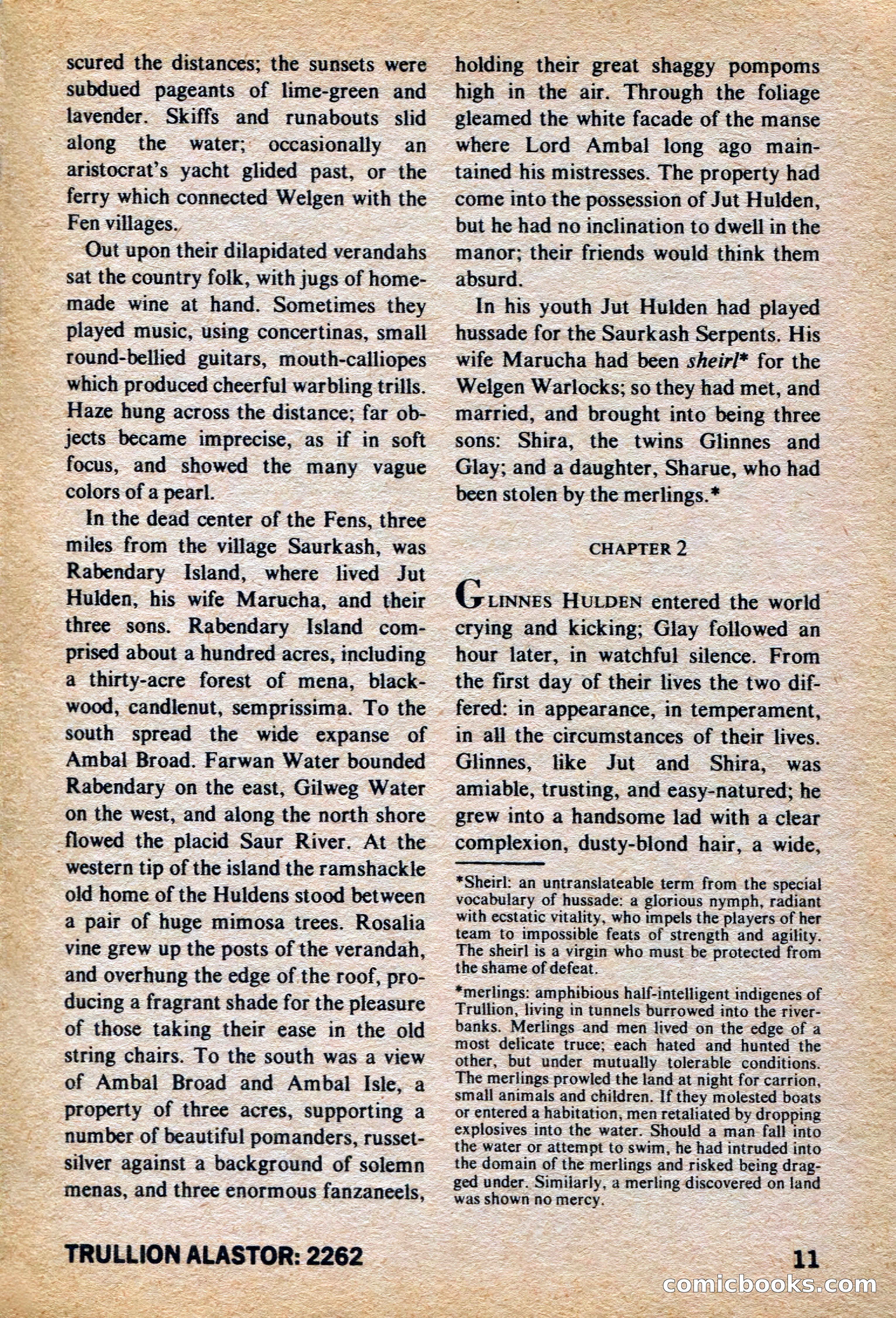 Amazing Stories, March 1973 — page 11 of 132