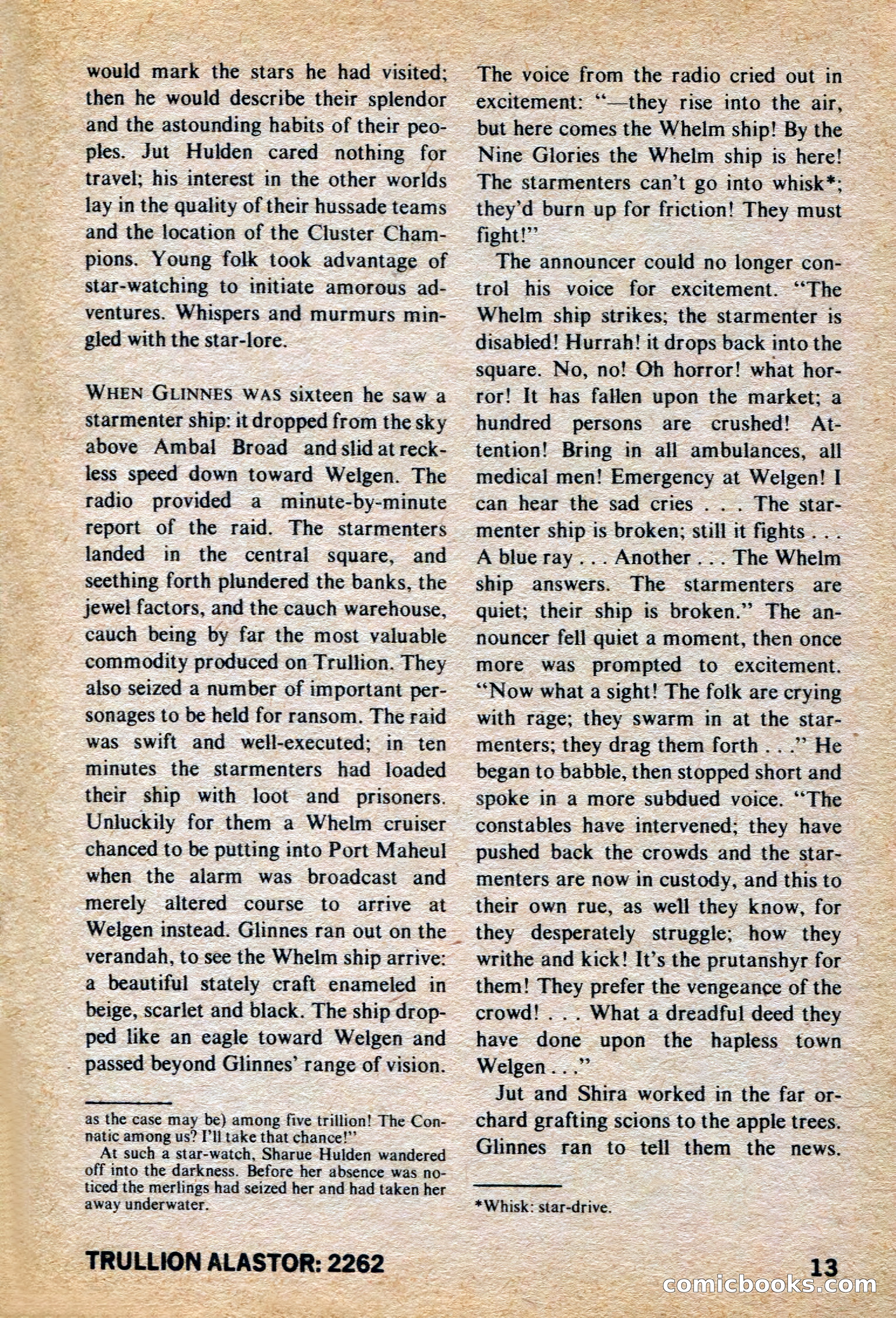 Amazing Stories, March 1973 — page 13 of 132