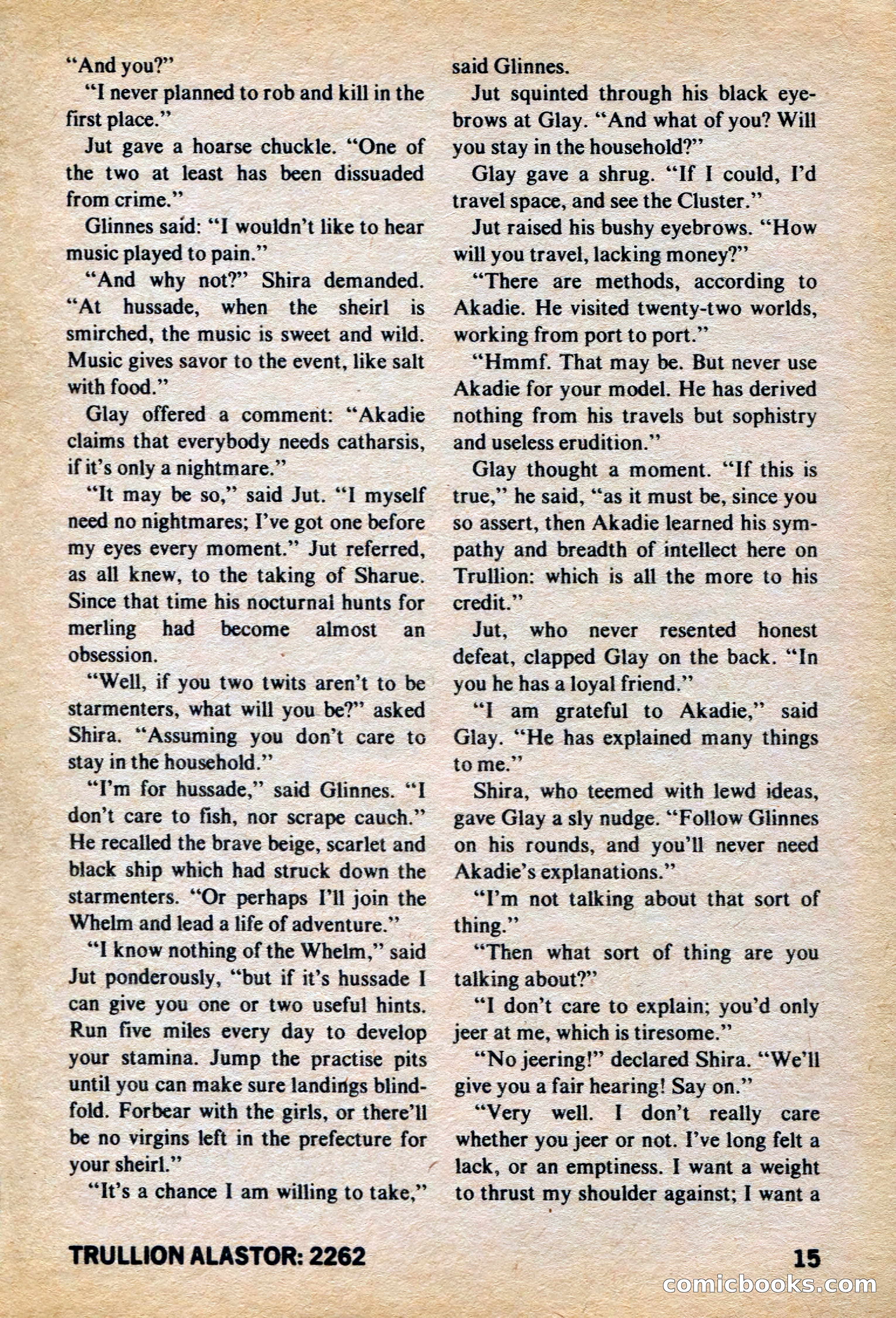 Amazing Stories, March 1973 — page 15 of 132
