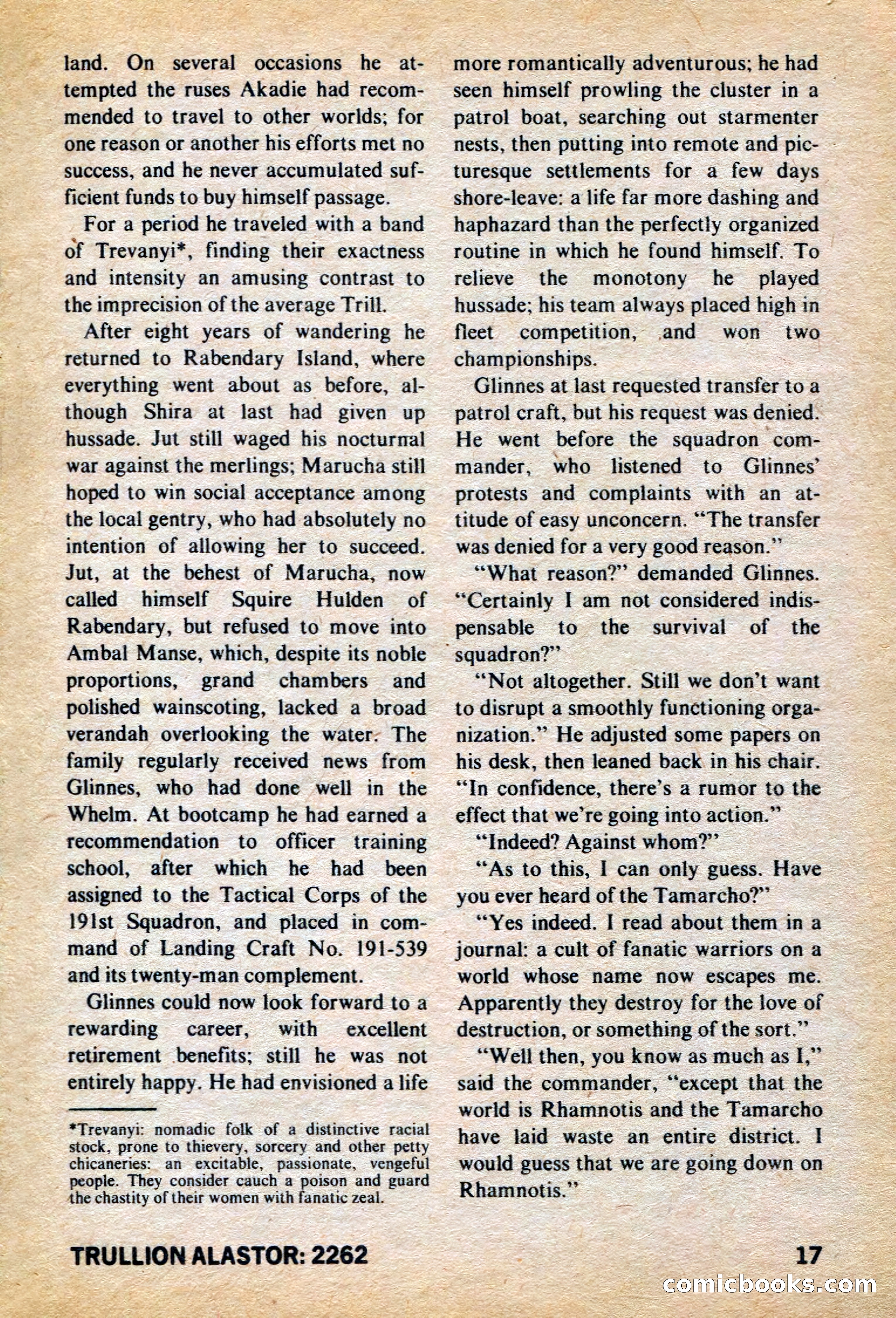 Amazing Stories, March 1973 — page 17 of 132