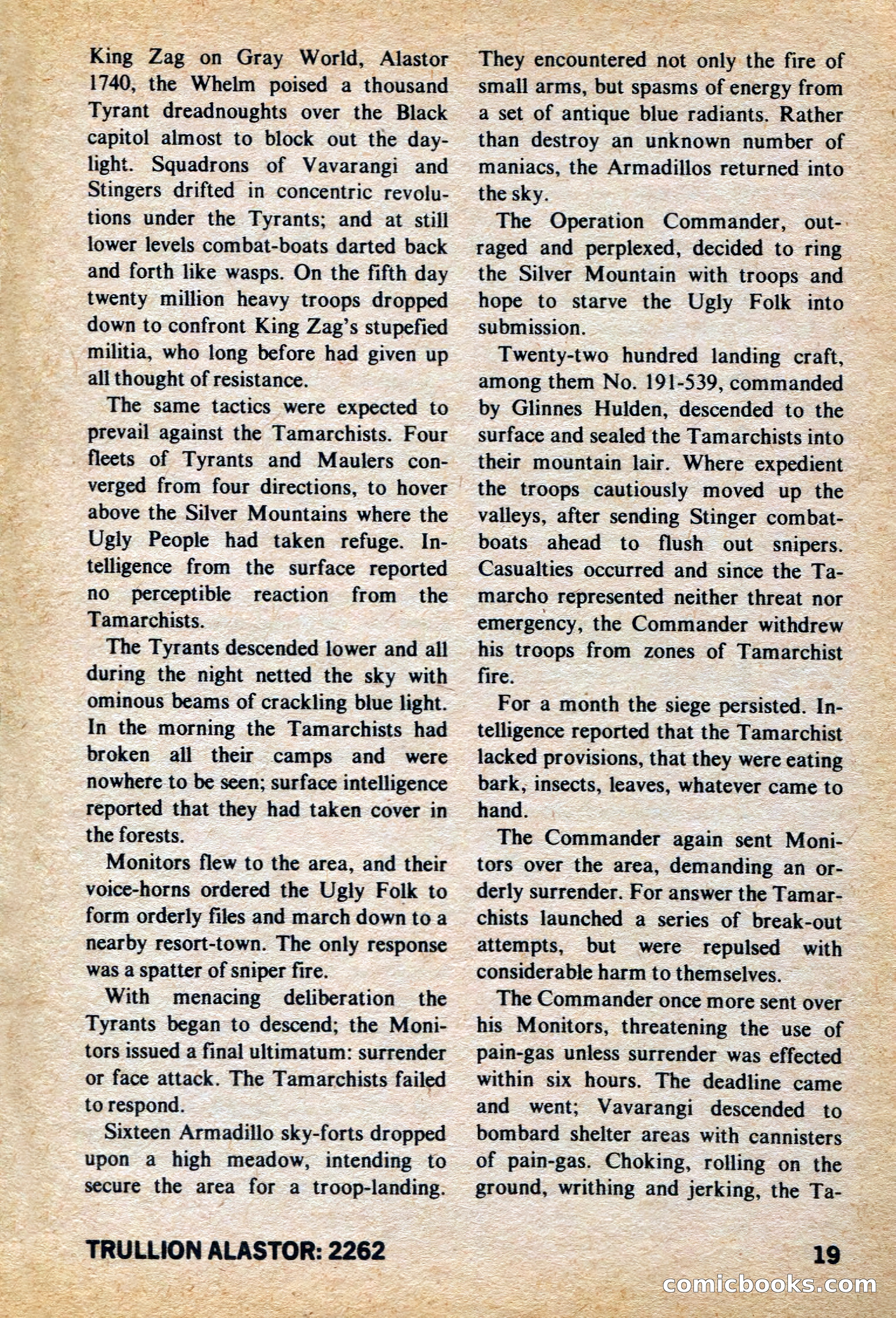 Amazing Stories, March 1973 — page 19 of 132