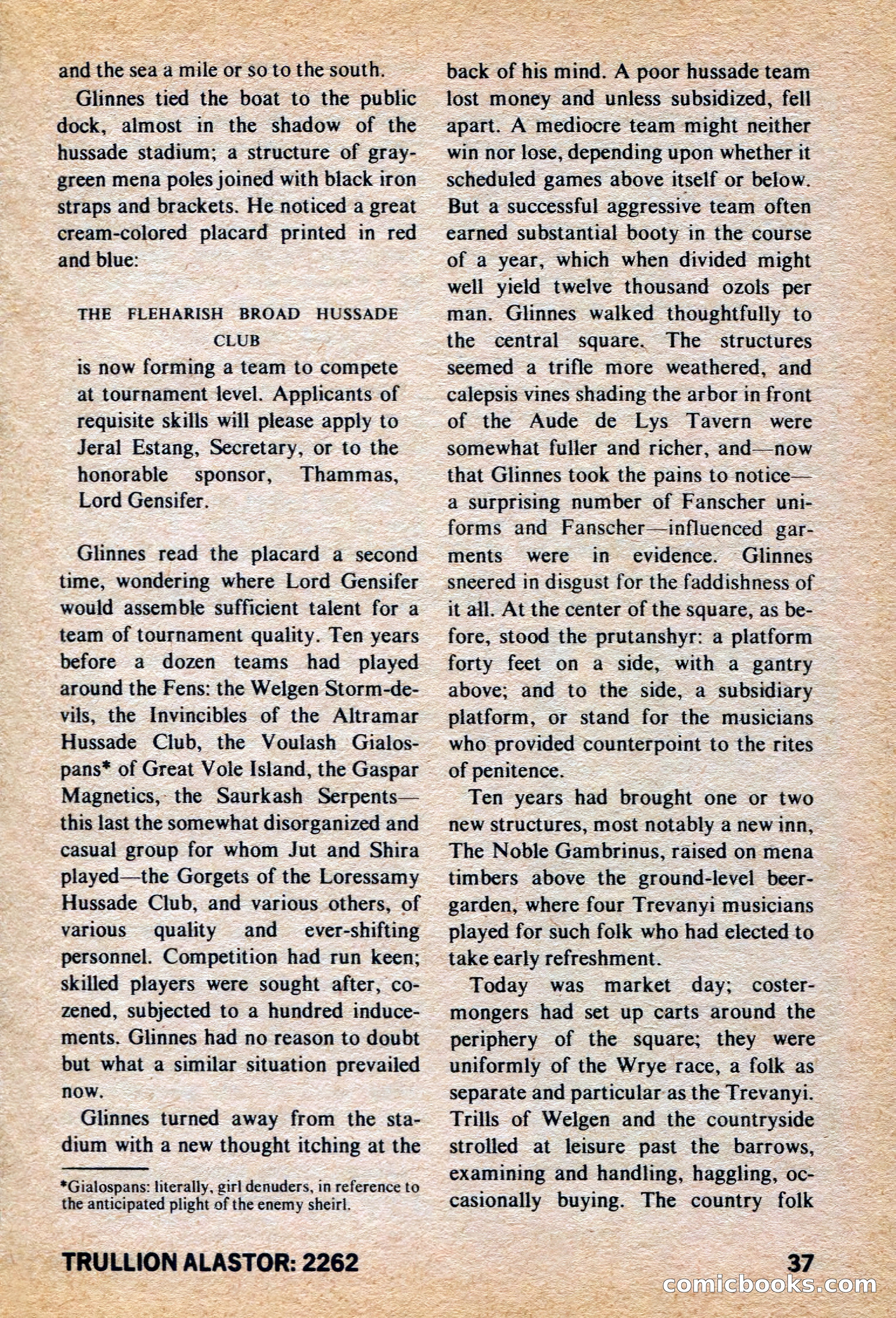 Amazing Stories, March 1973 — page 37 of 132