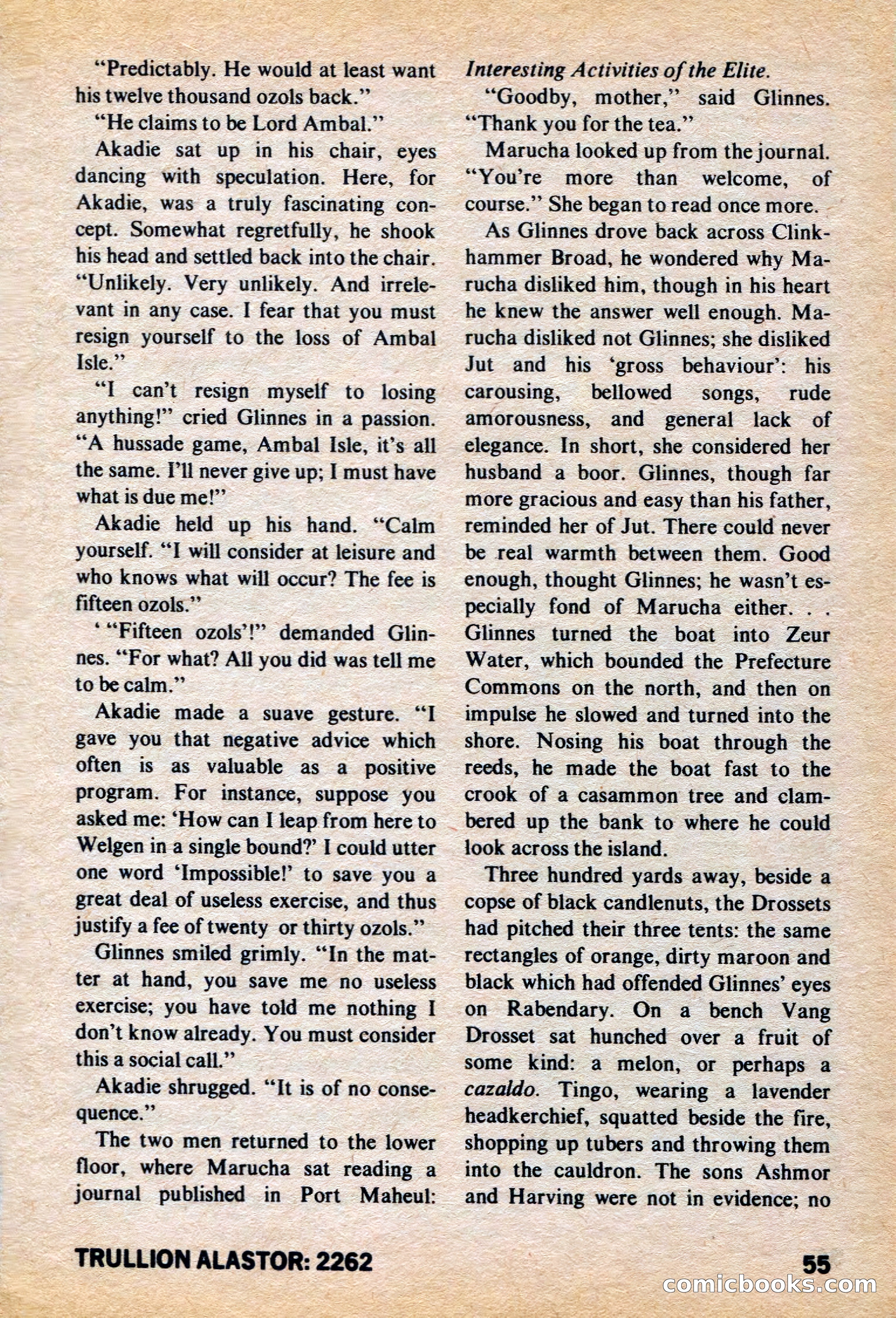 Amazing Stories, March 1973 — page 55 of 132