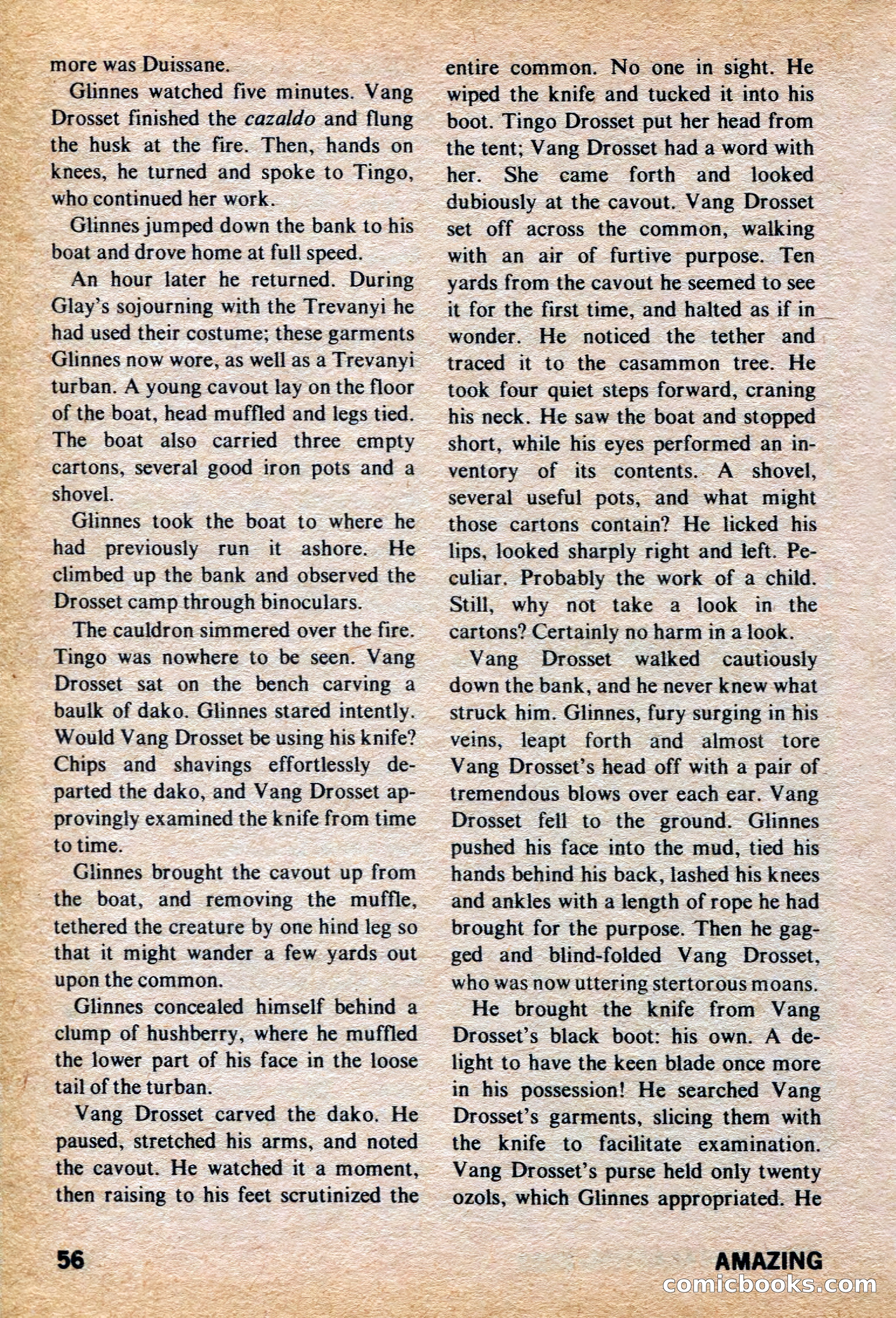 Amazing Stories, March 1973 — page 56 of 132