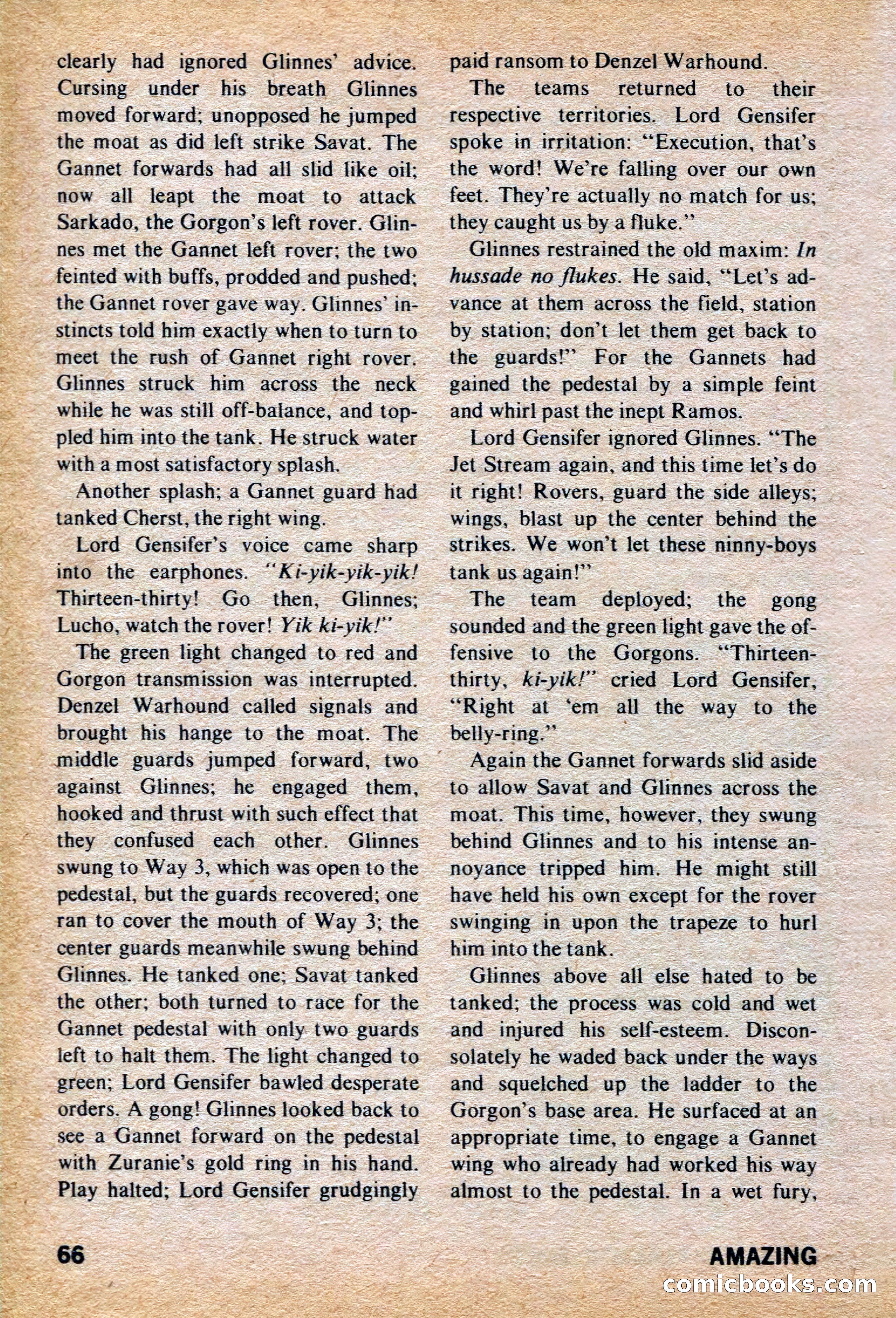 Amazing Stories, March 1973 — page 66 of 132