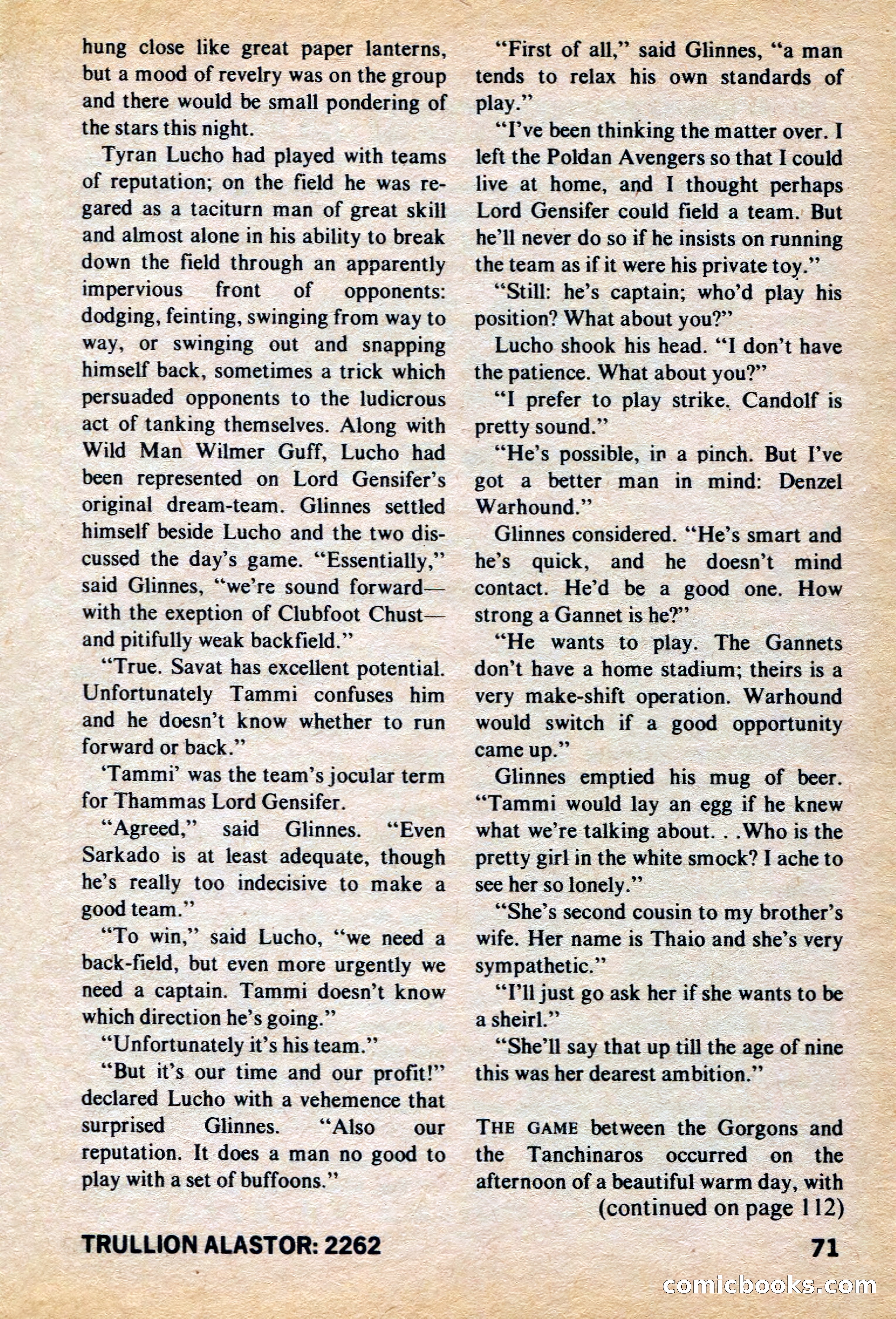 Amazing Stories, March 1973 — page 71 of 132