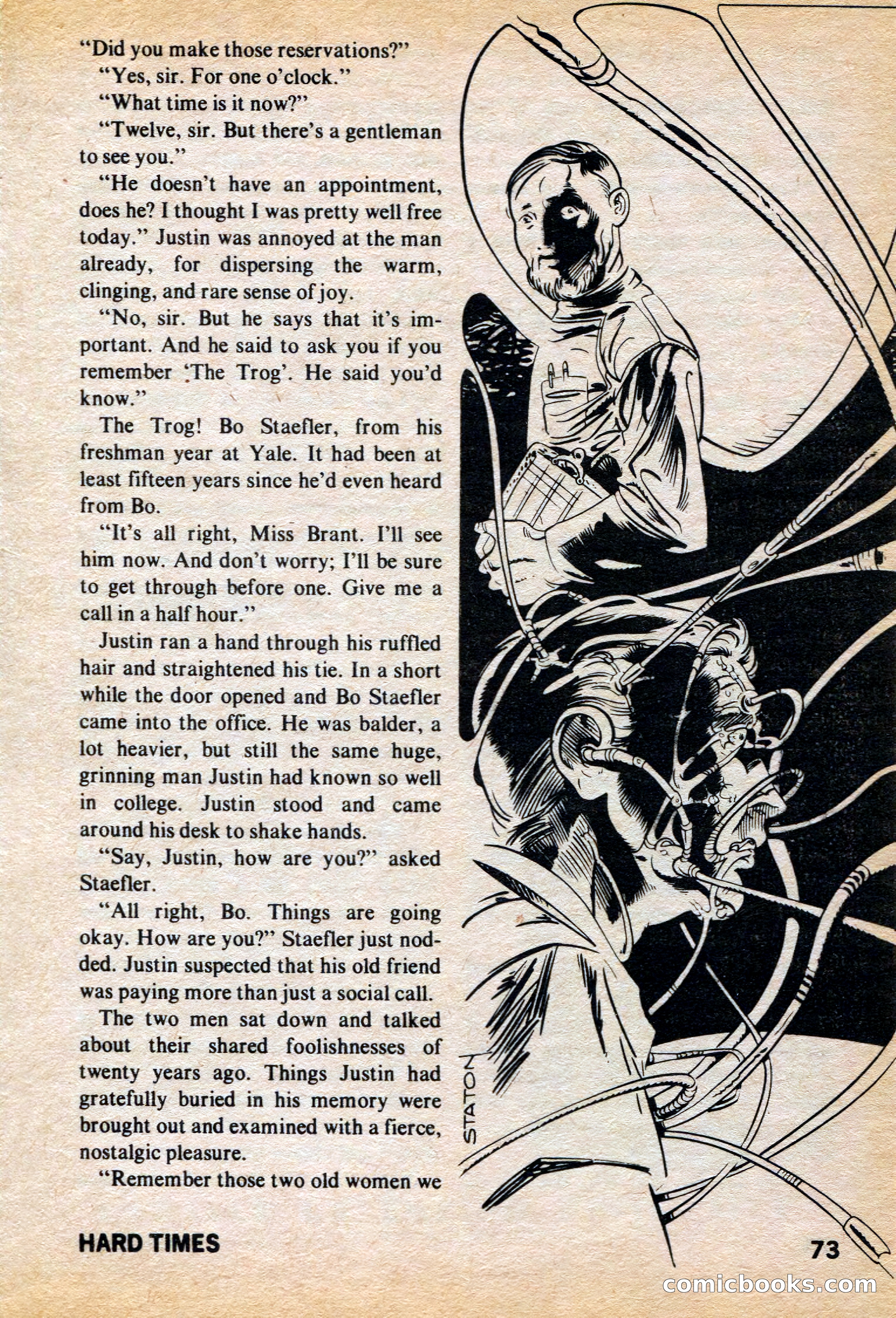 Amazing Stories, March 1973 — page 73 of 132