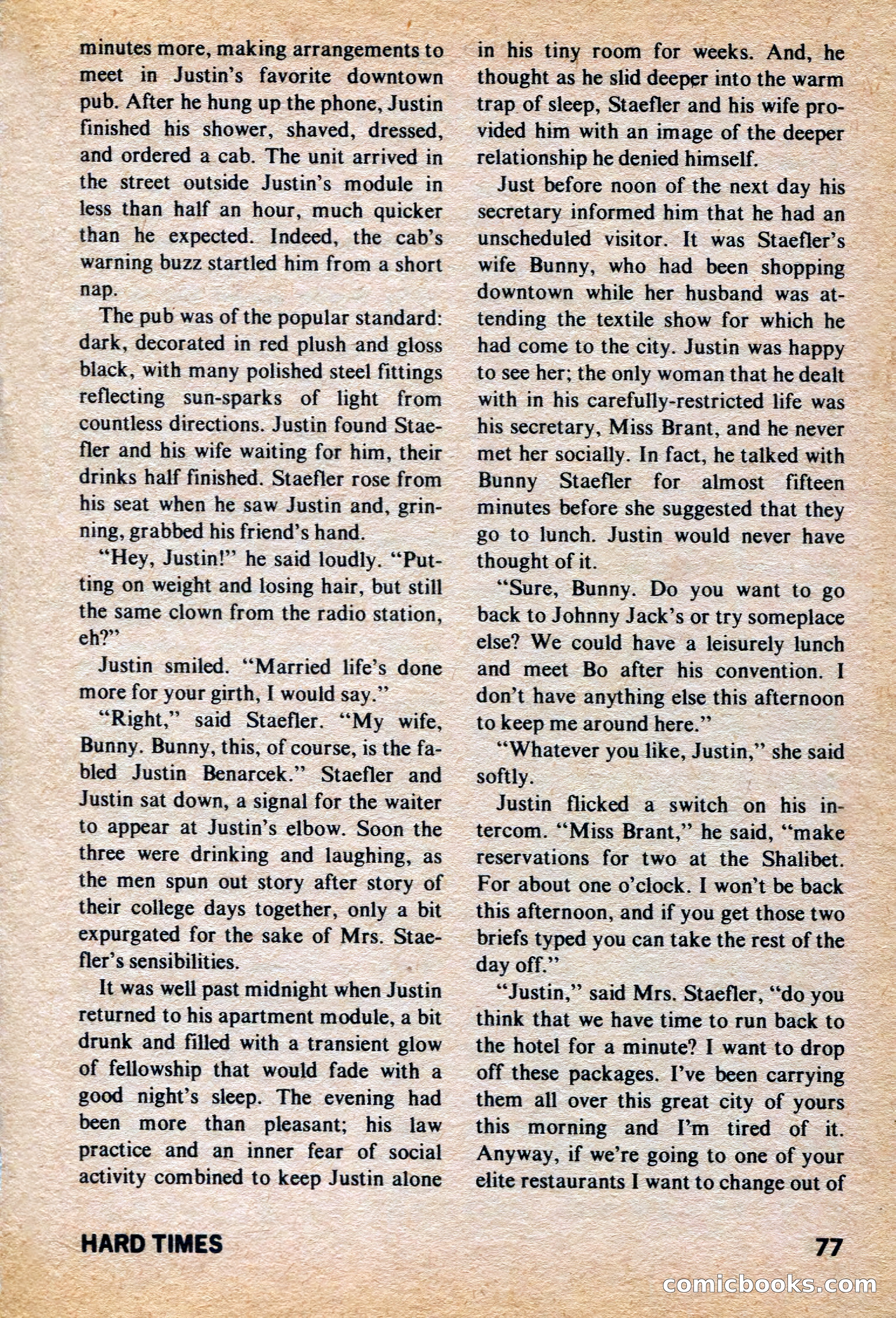 Amazing Stories, March 1973 — page 77 of 132