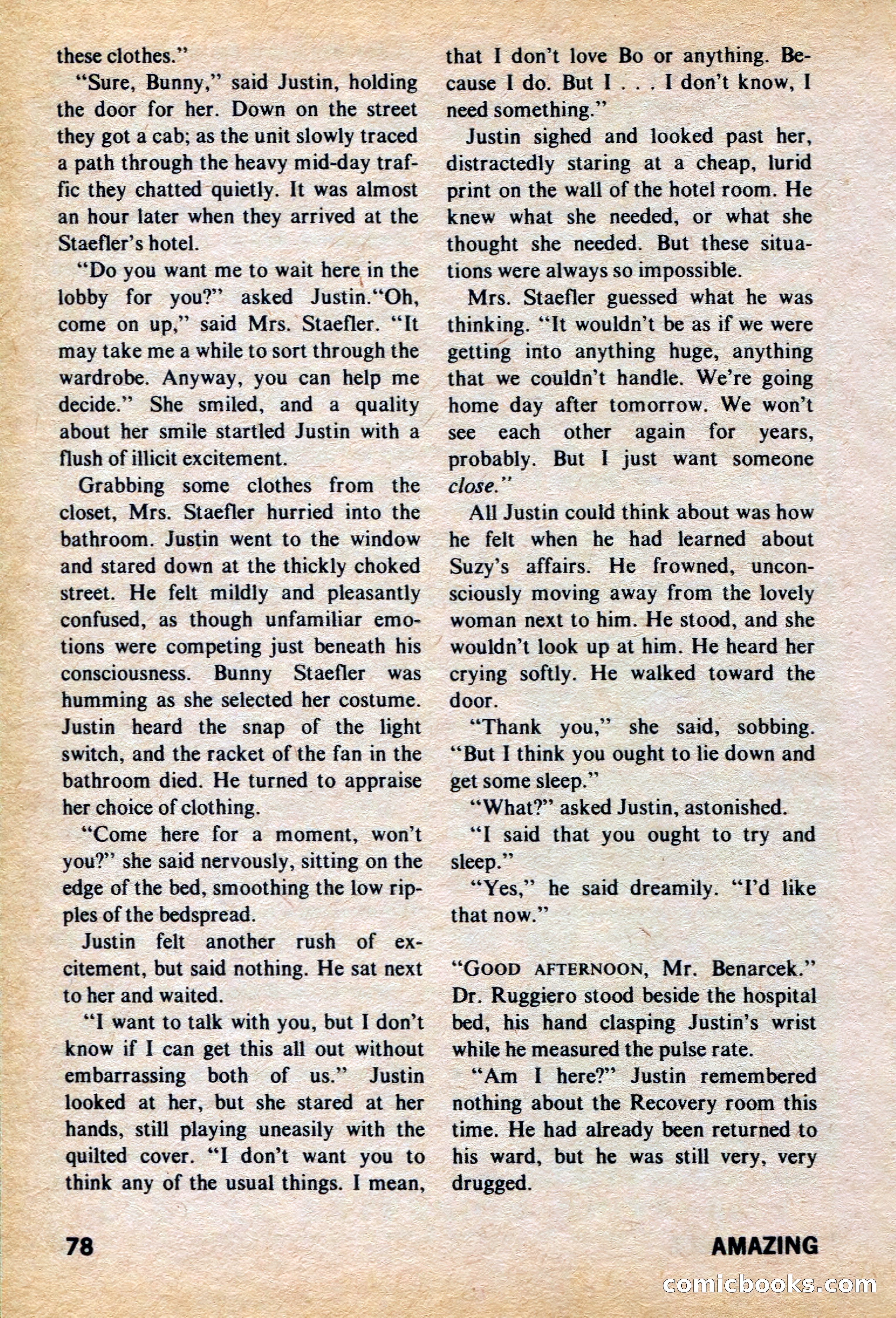 Amazing Stories, March 1973 — page 78 of 132