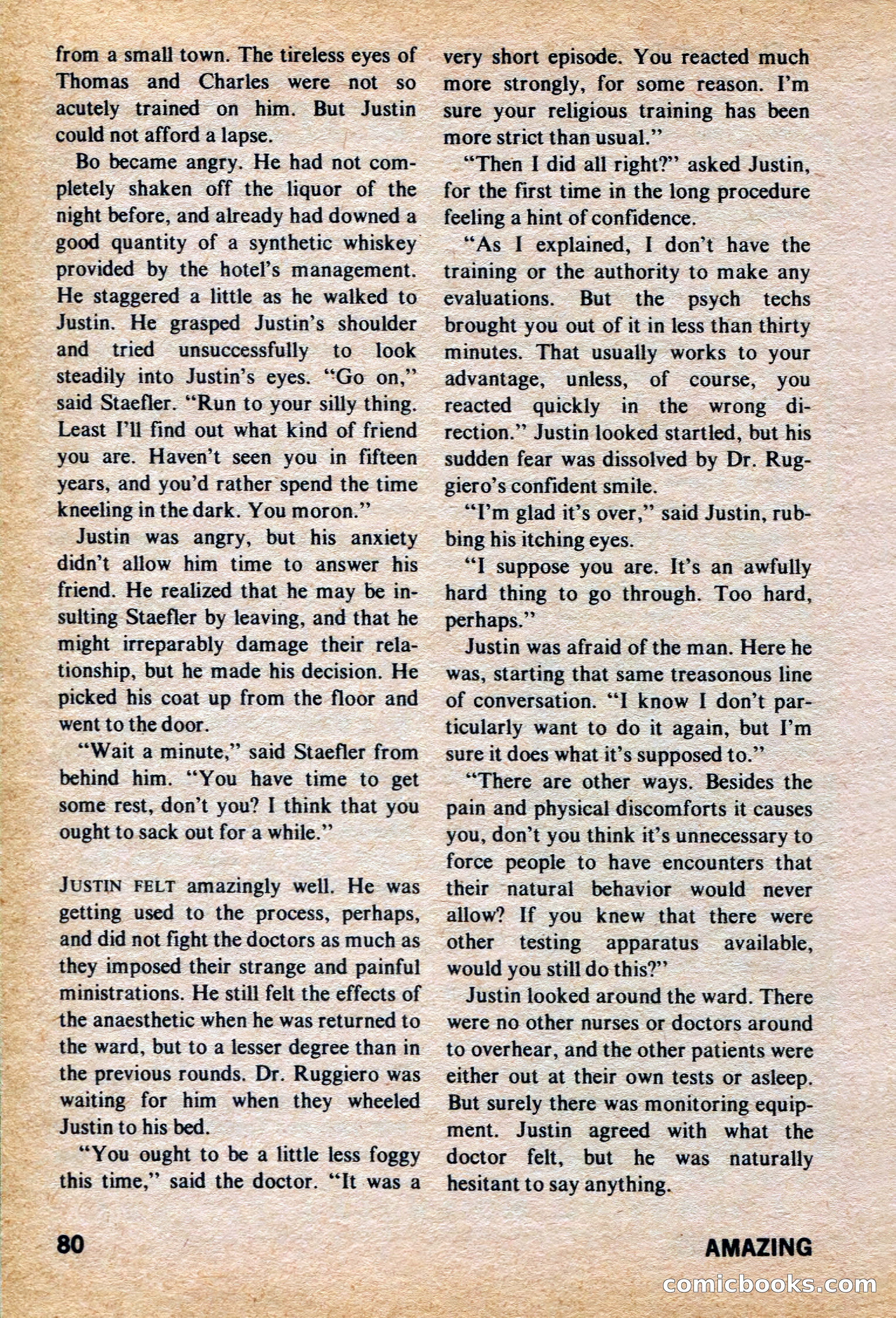 Amazing Stories, March 1973 — page 80 of 132