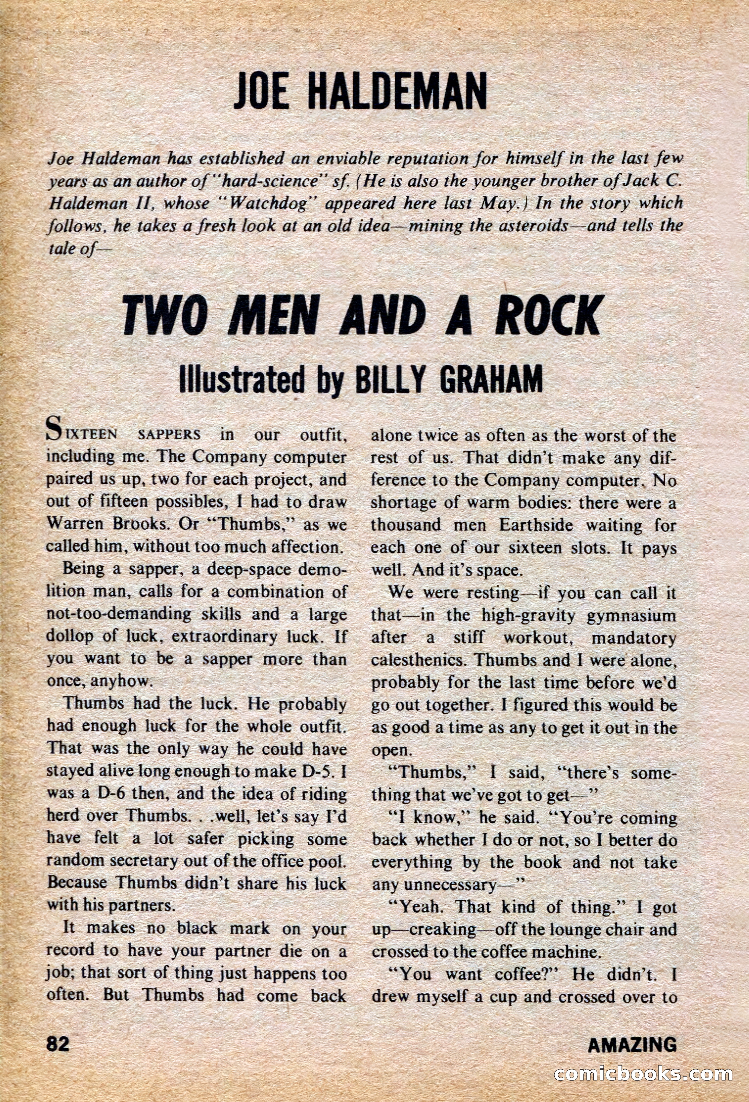 Amazing Stories, March 1973 — page 82 of 132