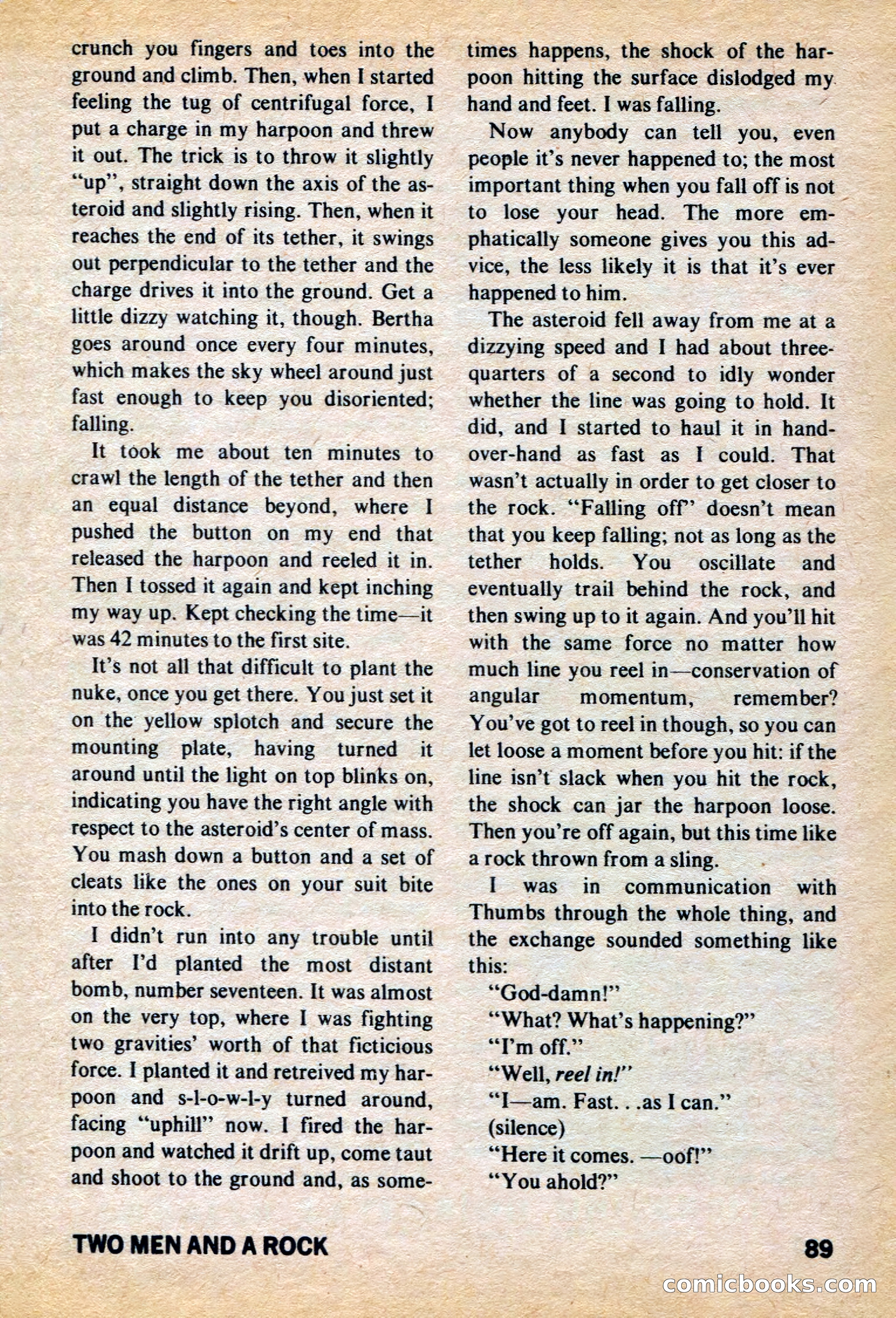 Amazing Stories, March 1973 — page 89 of 132