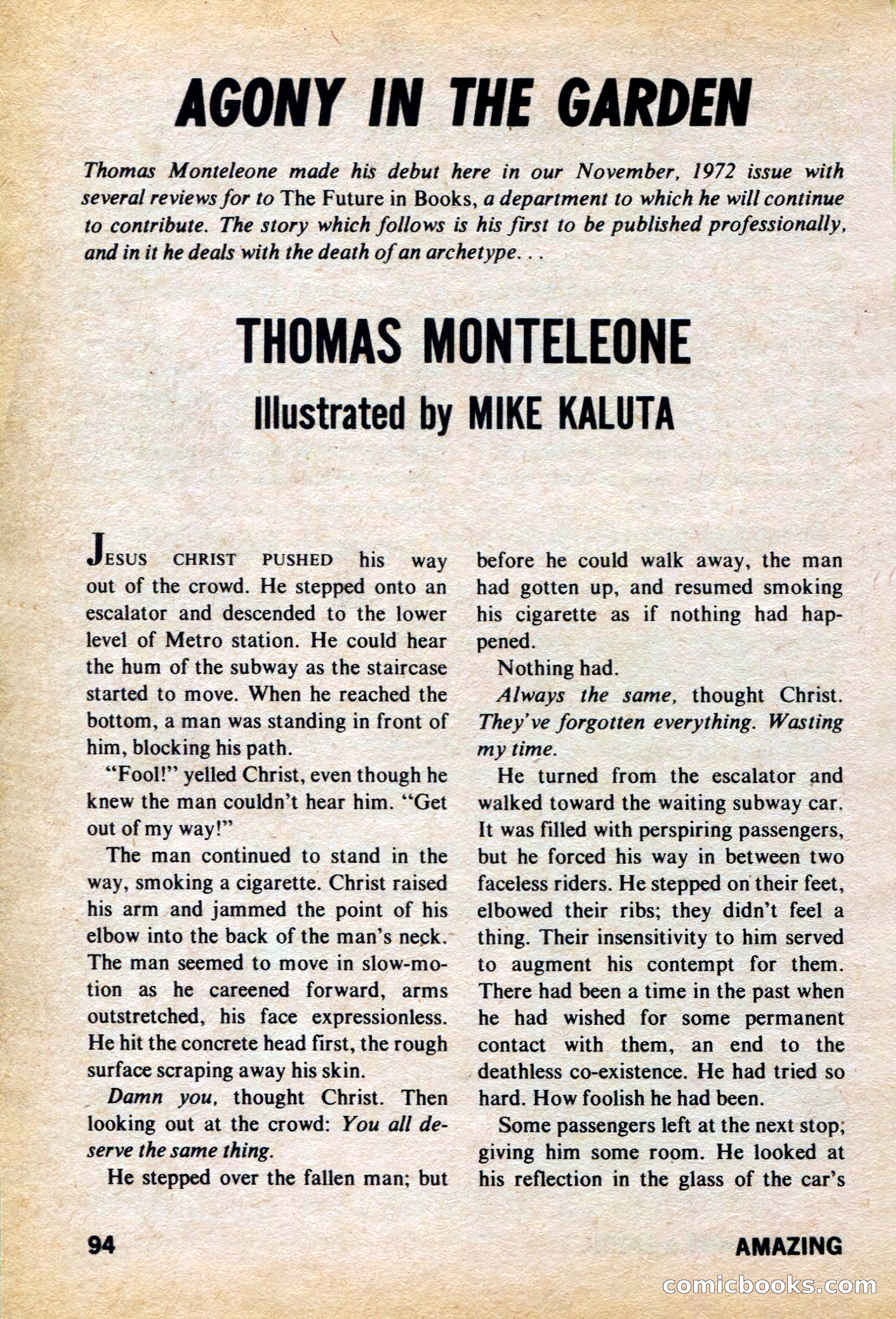 Amazing Stories, March 1973 — page 94 of 132