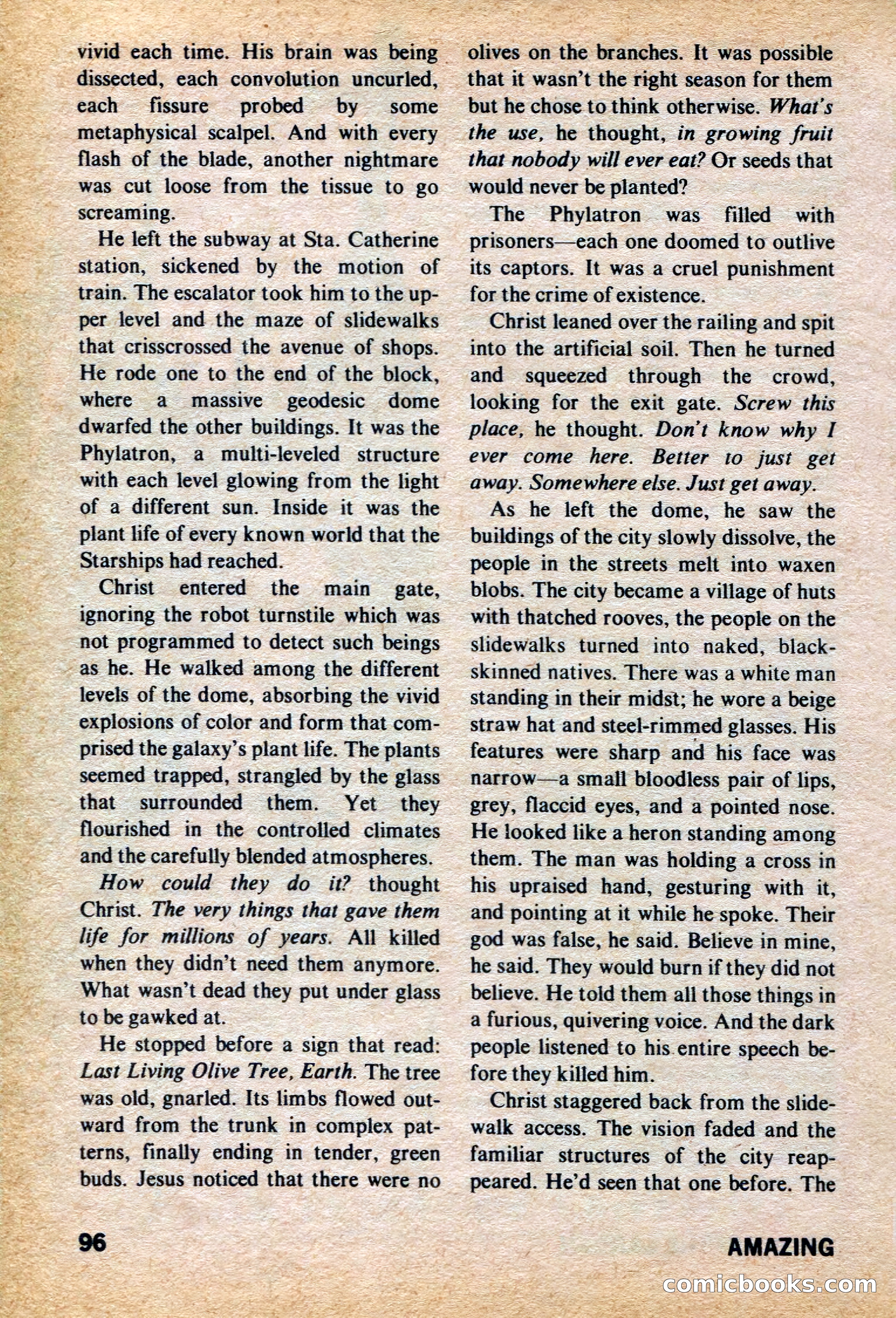 Amazing Stories, March 1973 — page 96 of 132