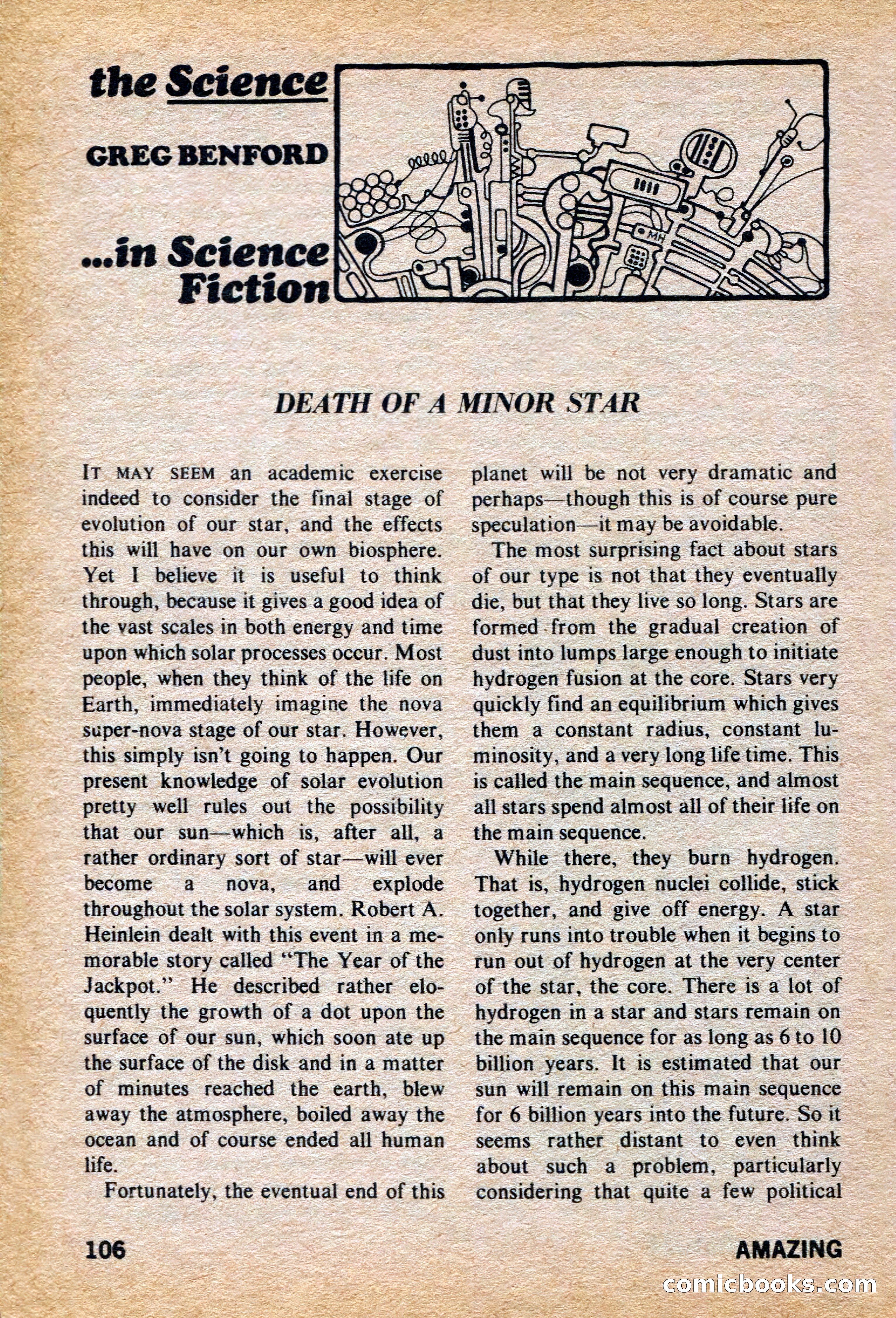 Amazing Stories, March 1973 — page 106 of 132