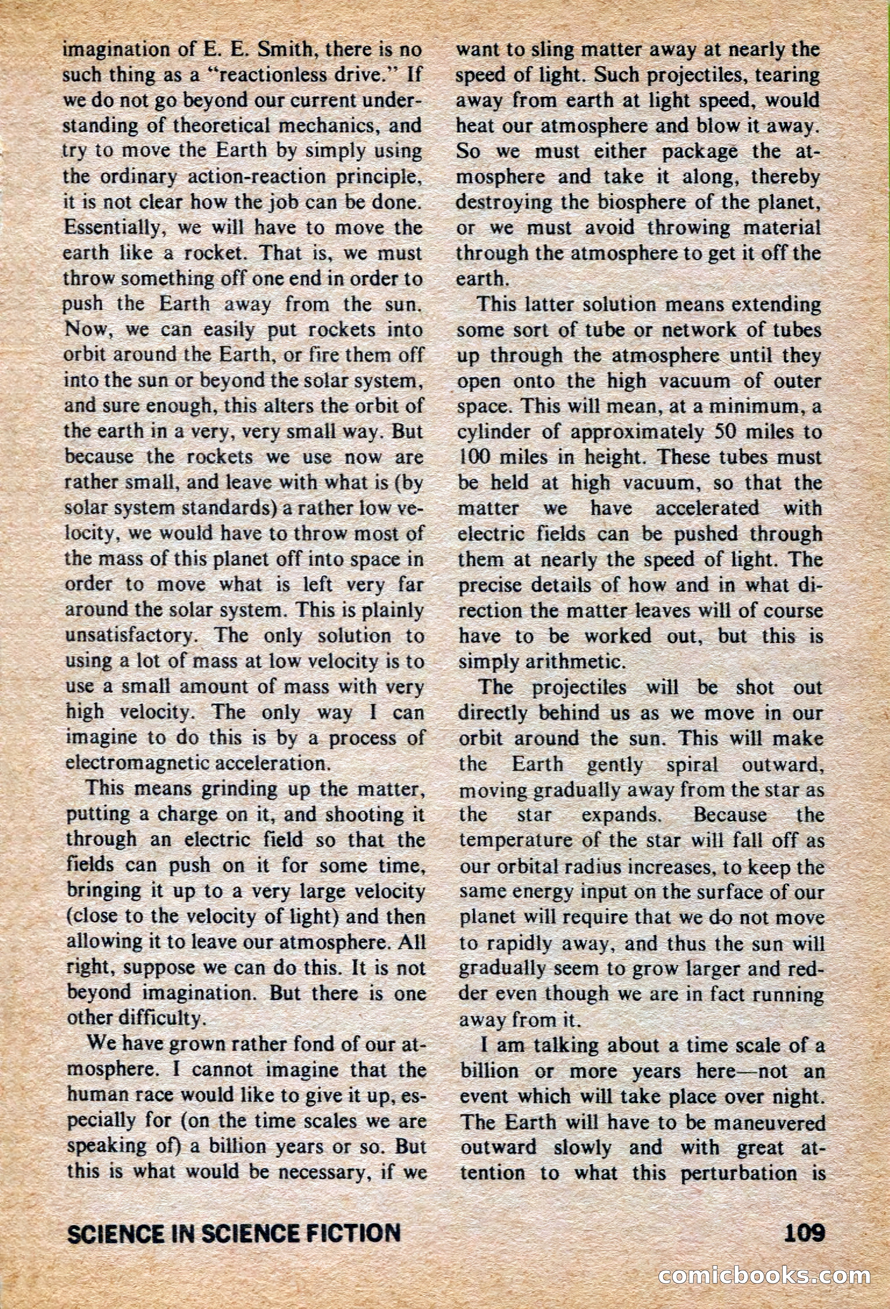 Amazing Stories, March 1973 — page 109 of 132