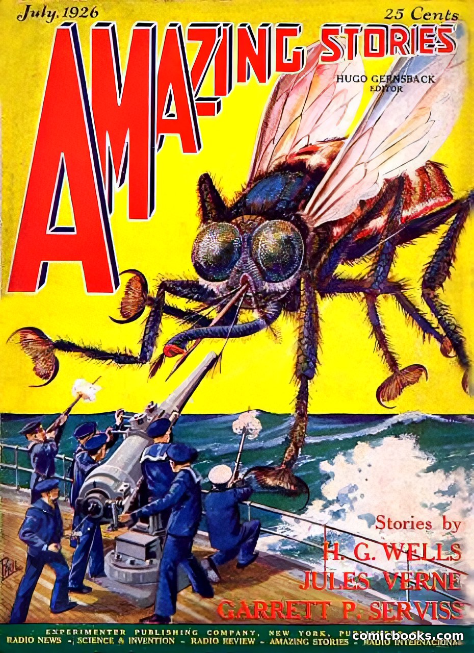 Amazing Stories, Vol. 1, No. 4