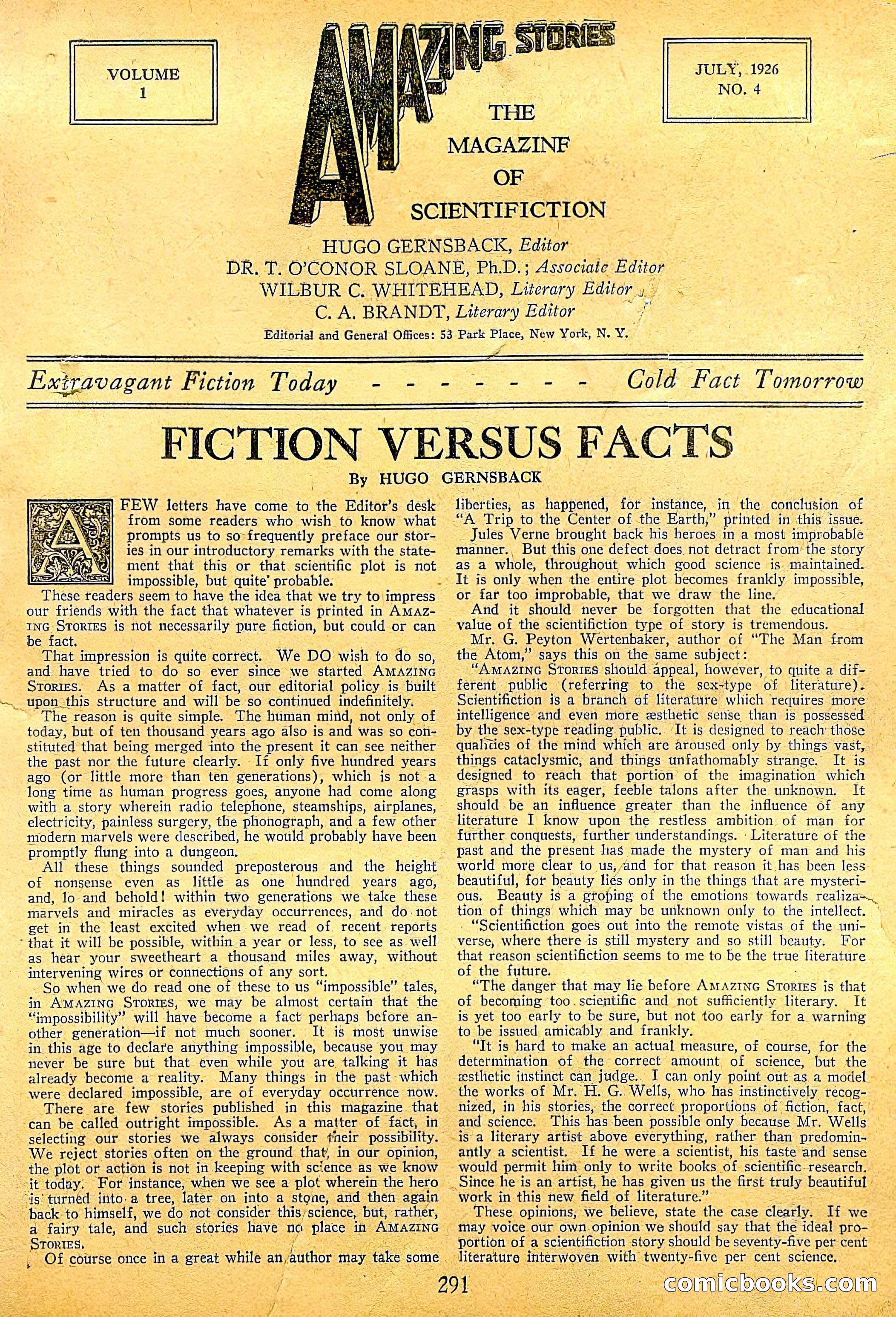 Amazing Stories, Vol. 1, No. 4 — page 3 of 96