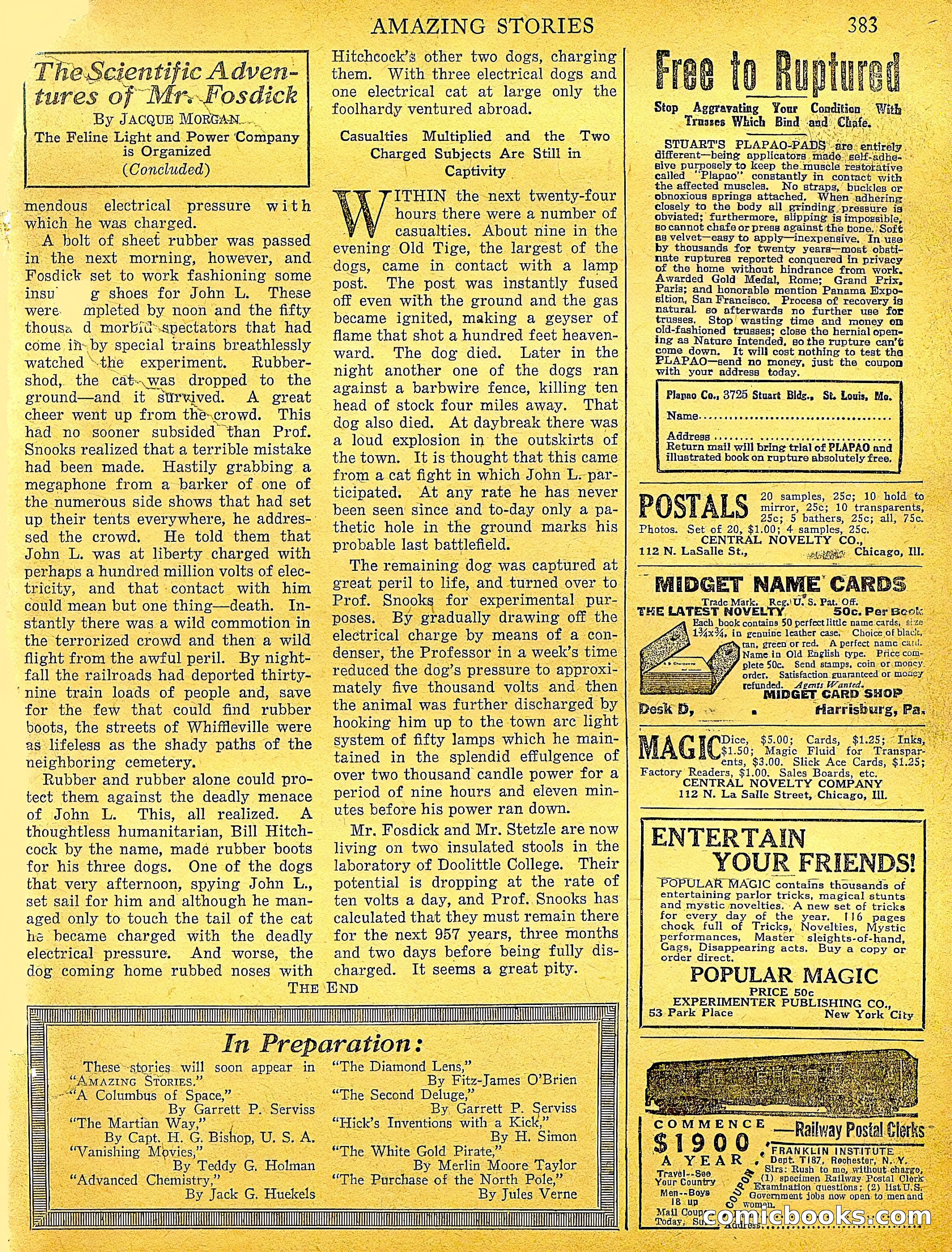 Amazing Stories, Vol. 1, No. 4 — page 95 of 96