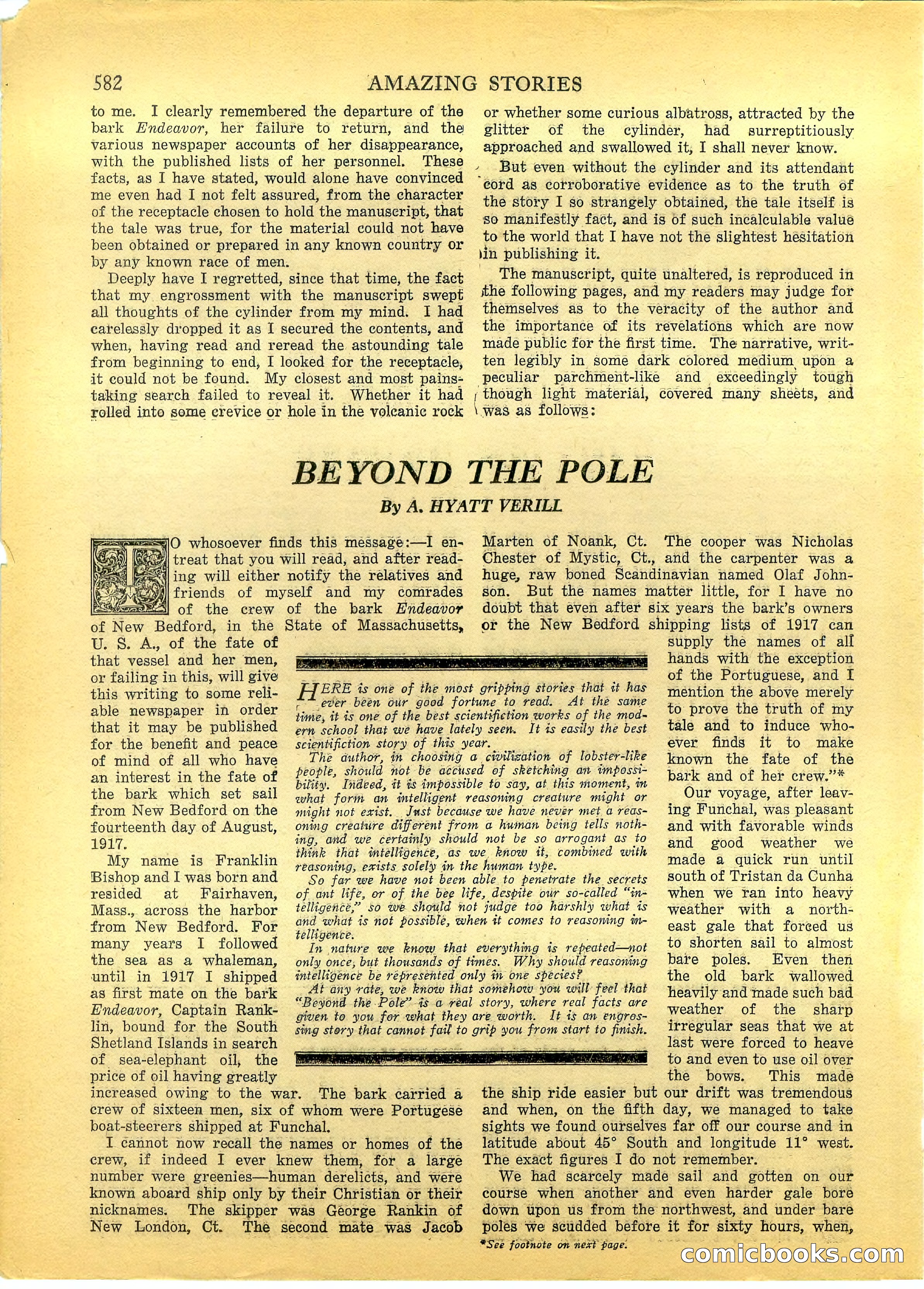 Amazing Stories, Vol. 1, No. 7 — page 7 of 99
