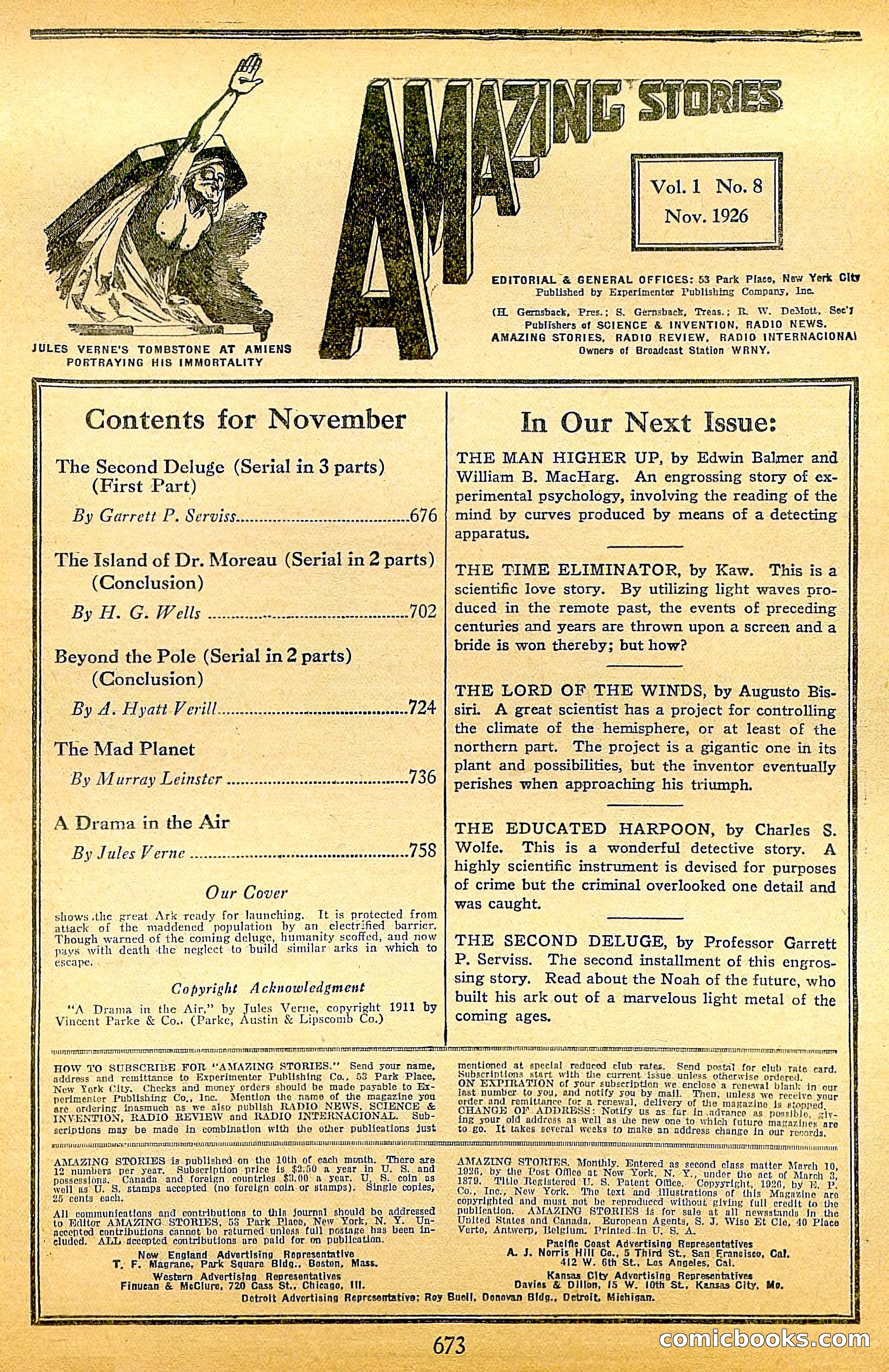 Amazing Stories, Vol. 1, No. 8 — page 2 of 99