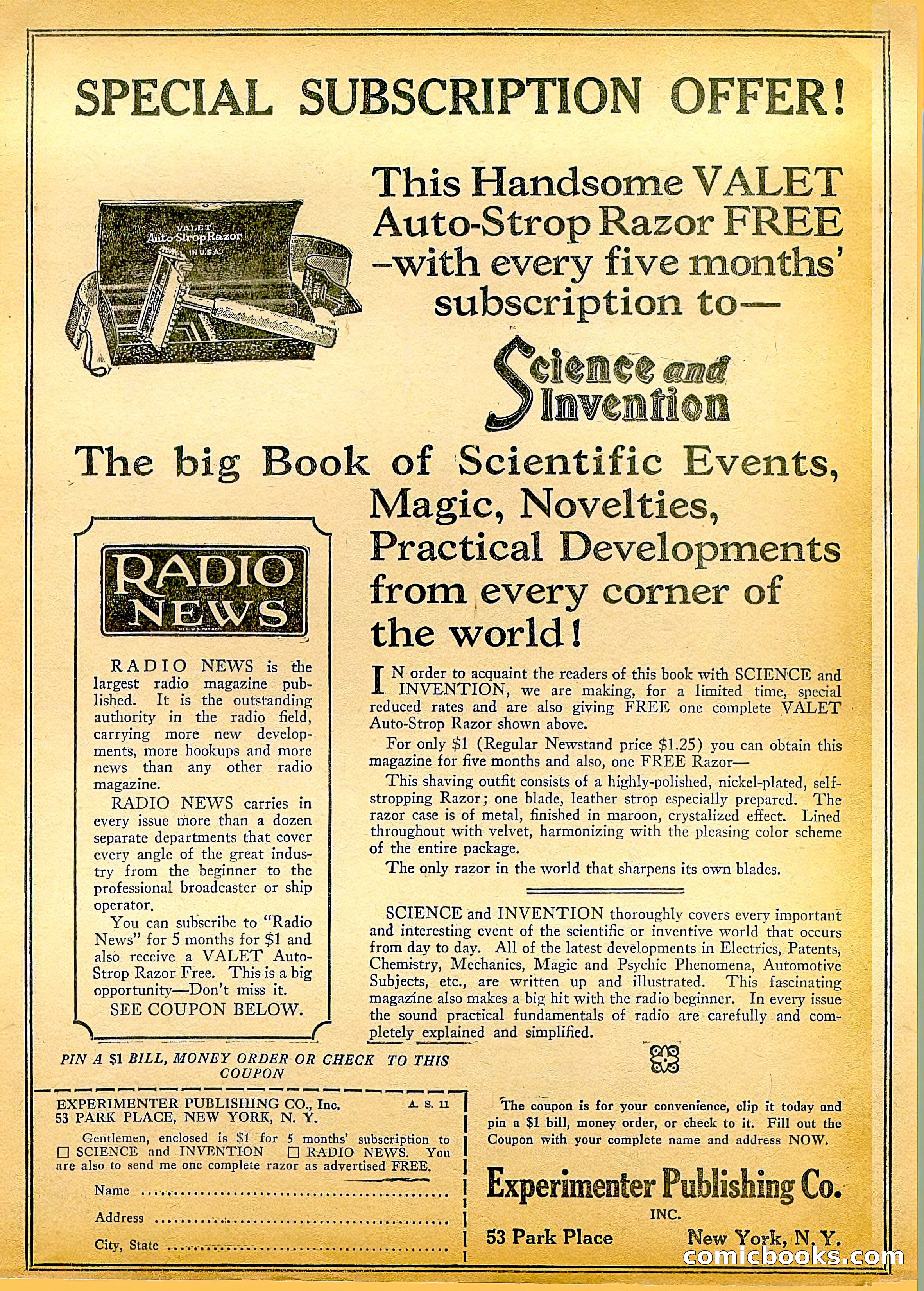 Amazing Stories, Vol. 1, No. 8 — page 95 of 99