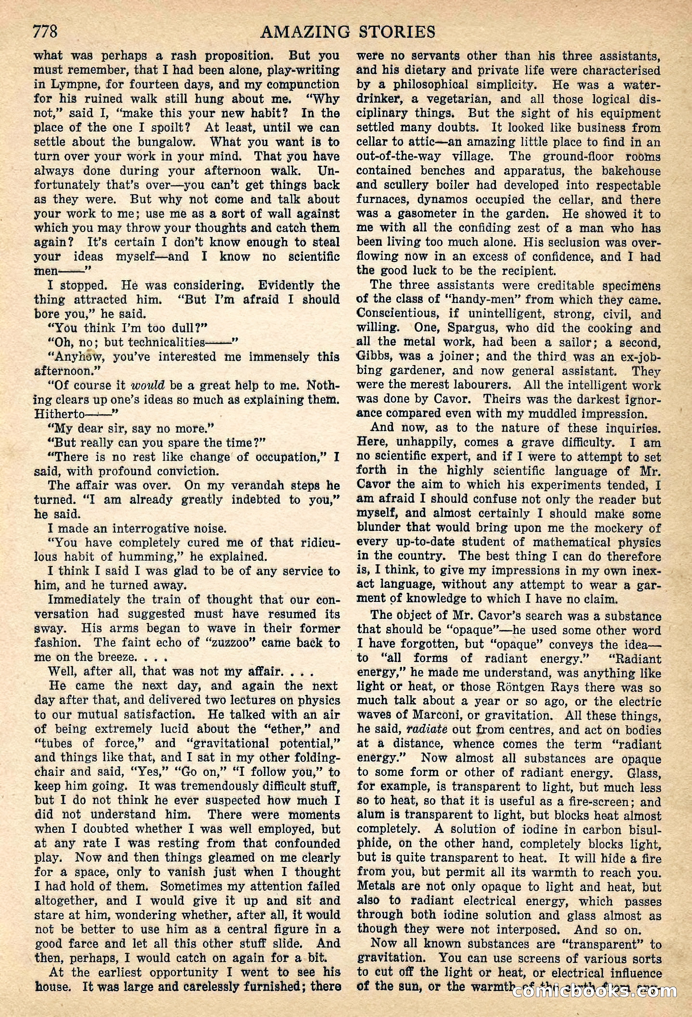 Amazing Stories, Vol. 1, No. 9 — page 11 of 107