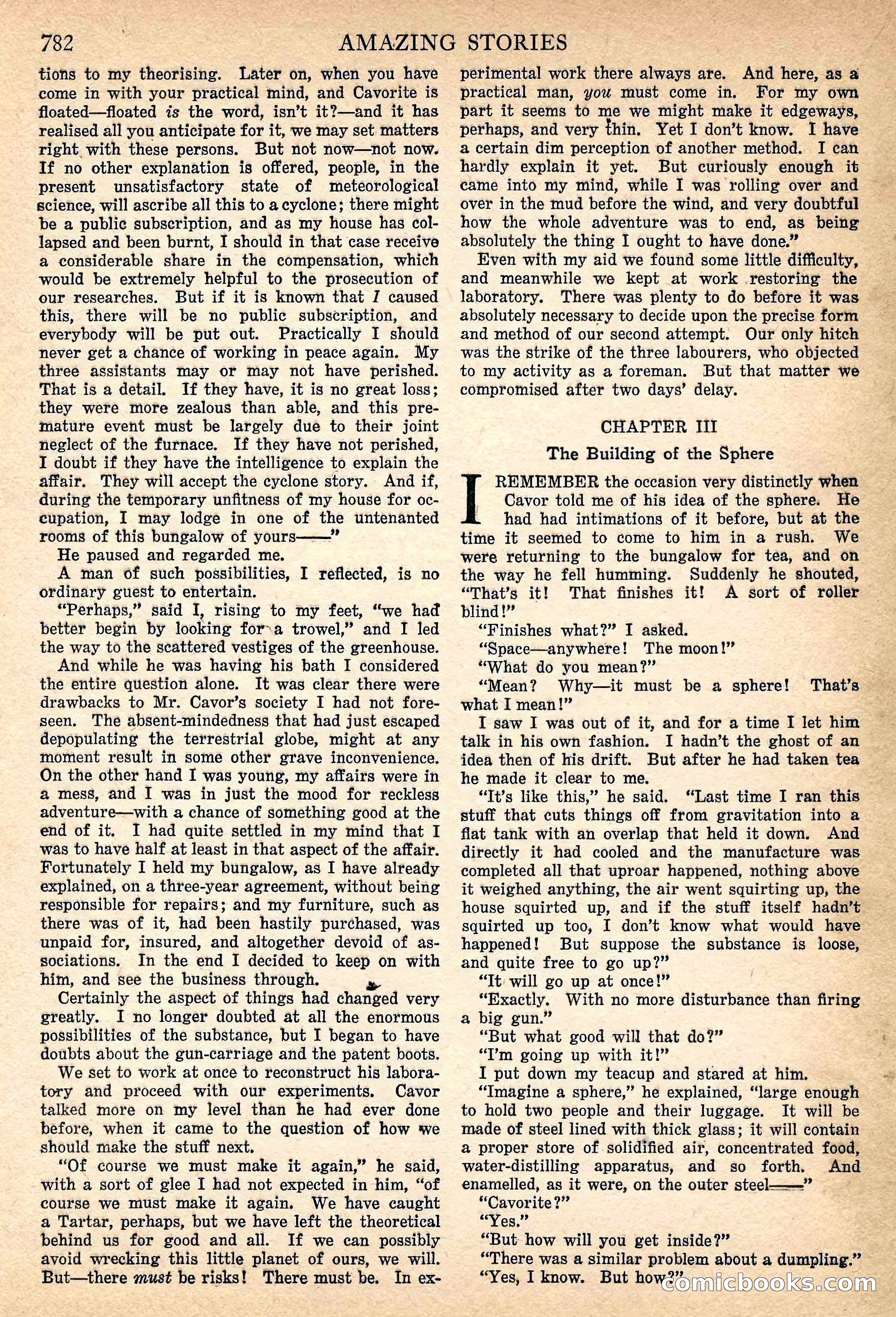 Amazing Stories, Vol. 1, No. 9 — page 15 of 107